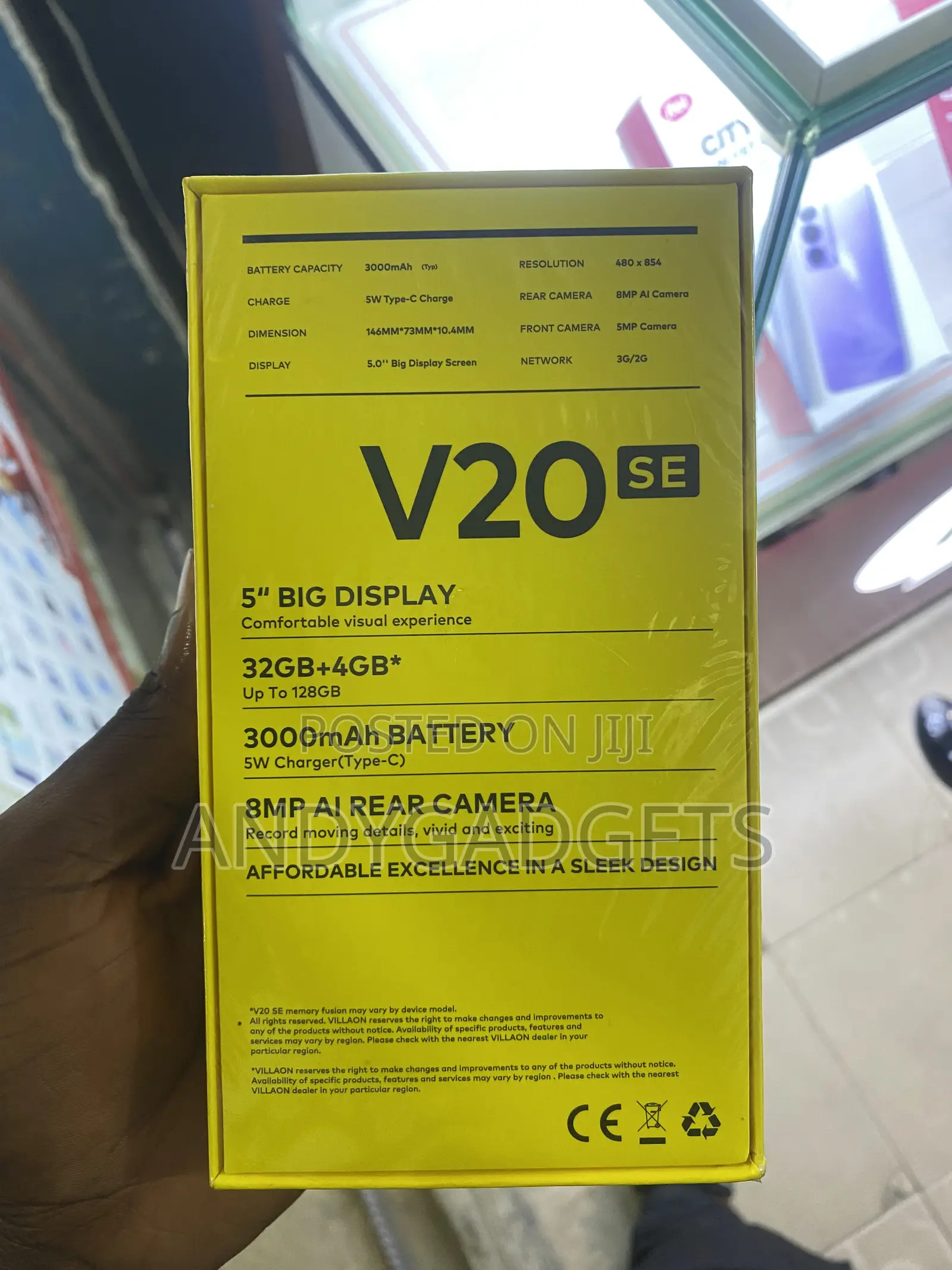 New Villaon V20 32 GB Black