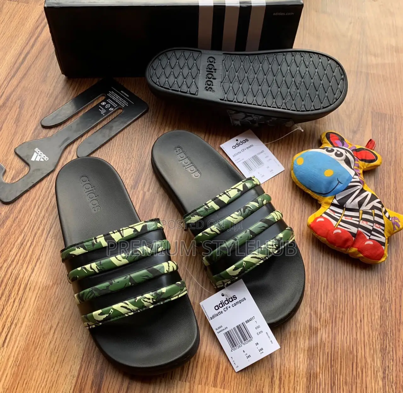 Adidas Sneakers/Slides (Pair)