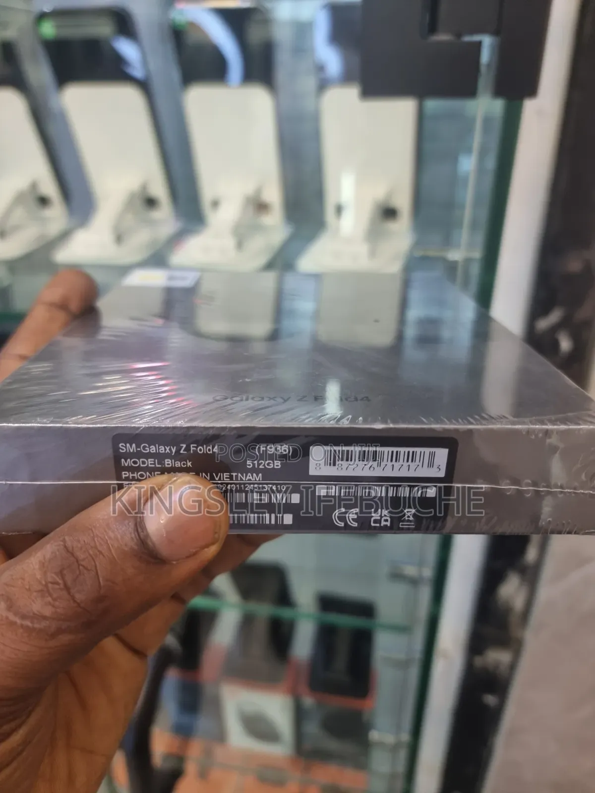 New Samsung Galaxy Z Fold4 512 GB Black