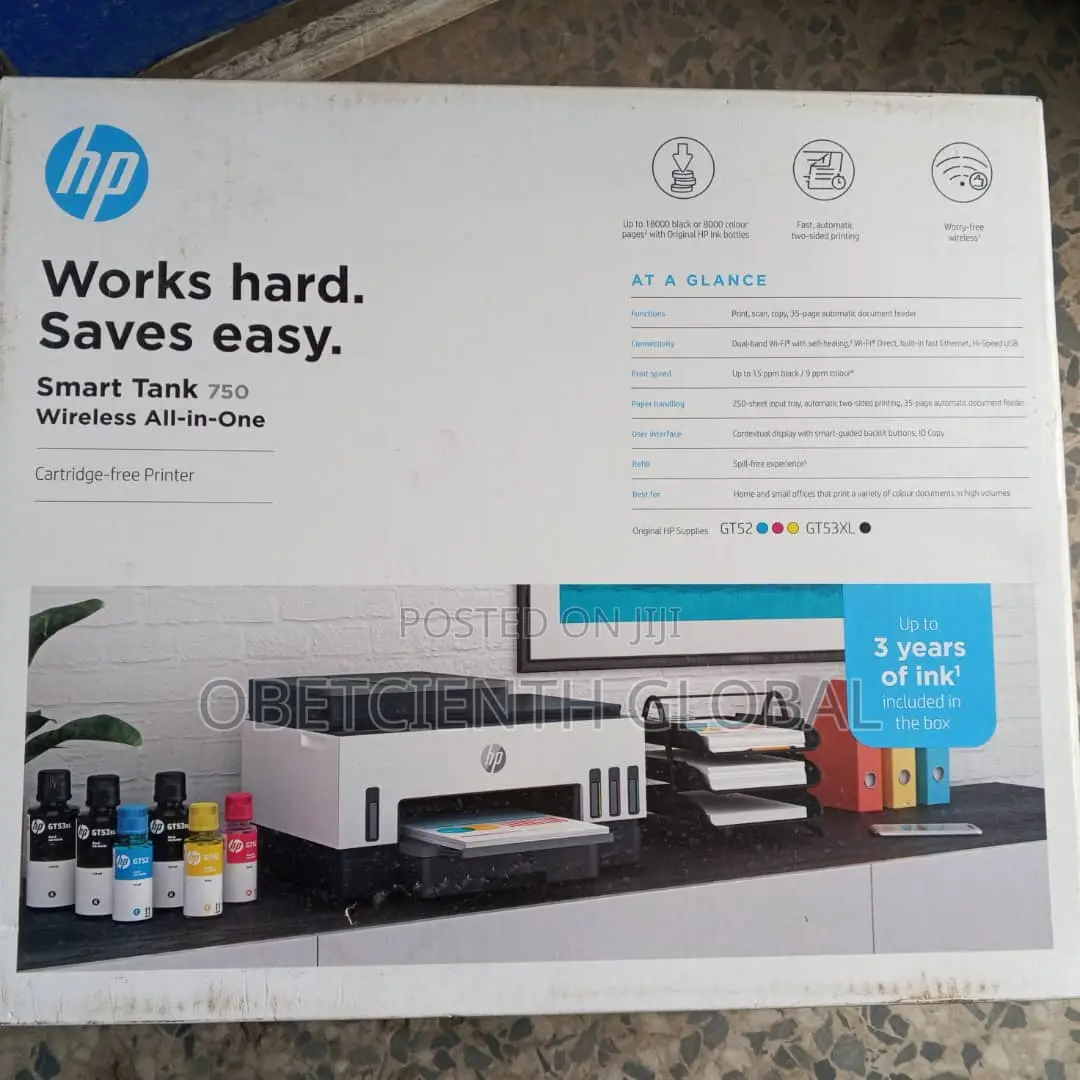 Hp Smart Tank 750 Series