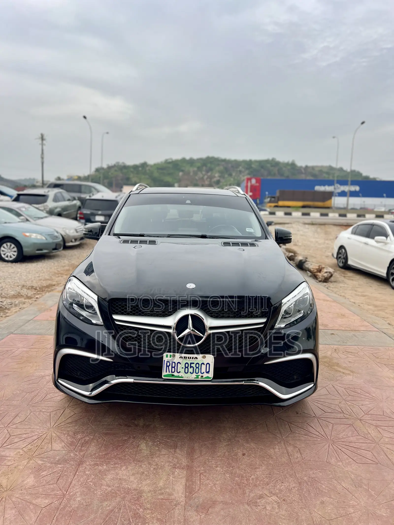Mercedes-Benz GLE-Class 2017 Black