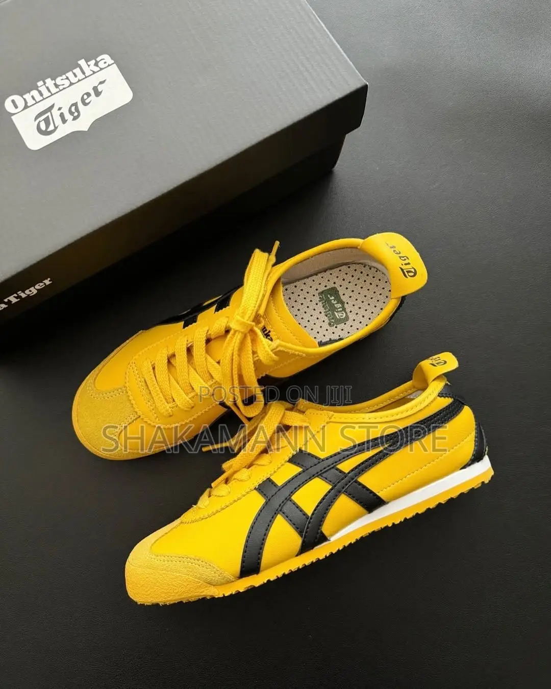 High Quality Onitsuka Tiger Shoes Yellow and Black