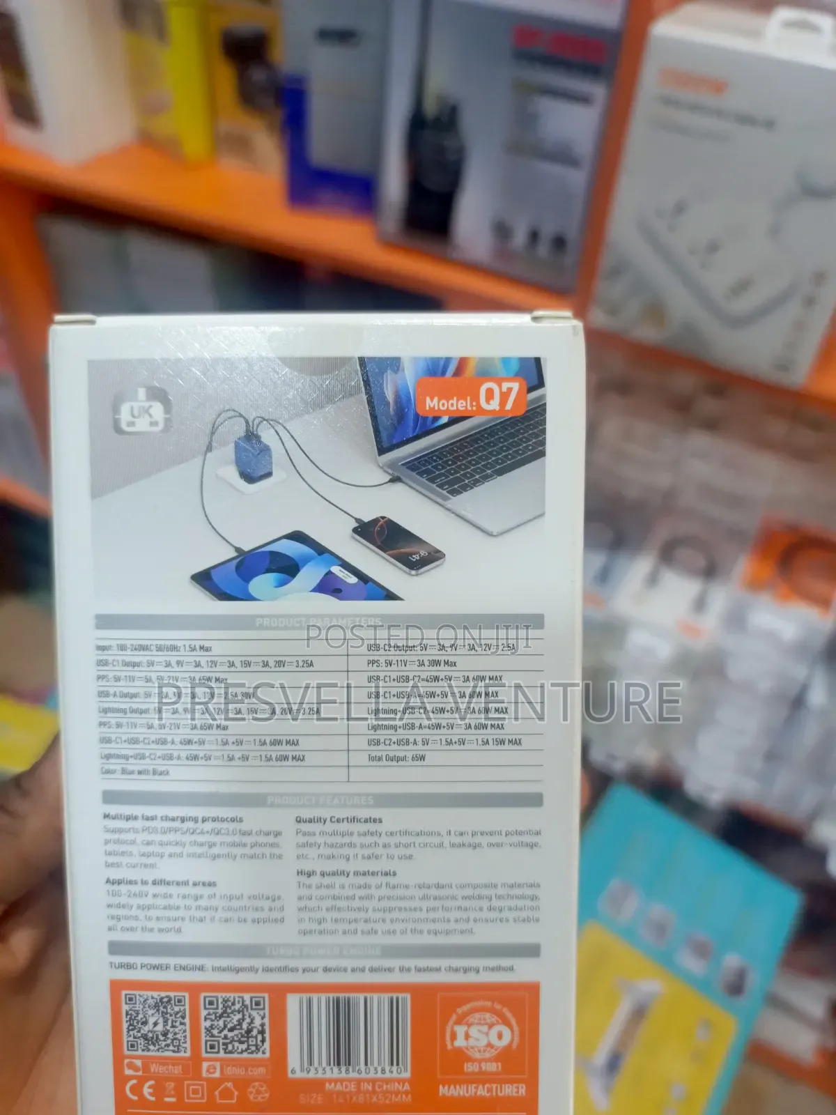 Ldnio Gan65w Super Fast Charger