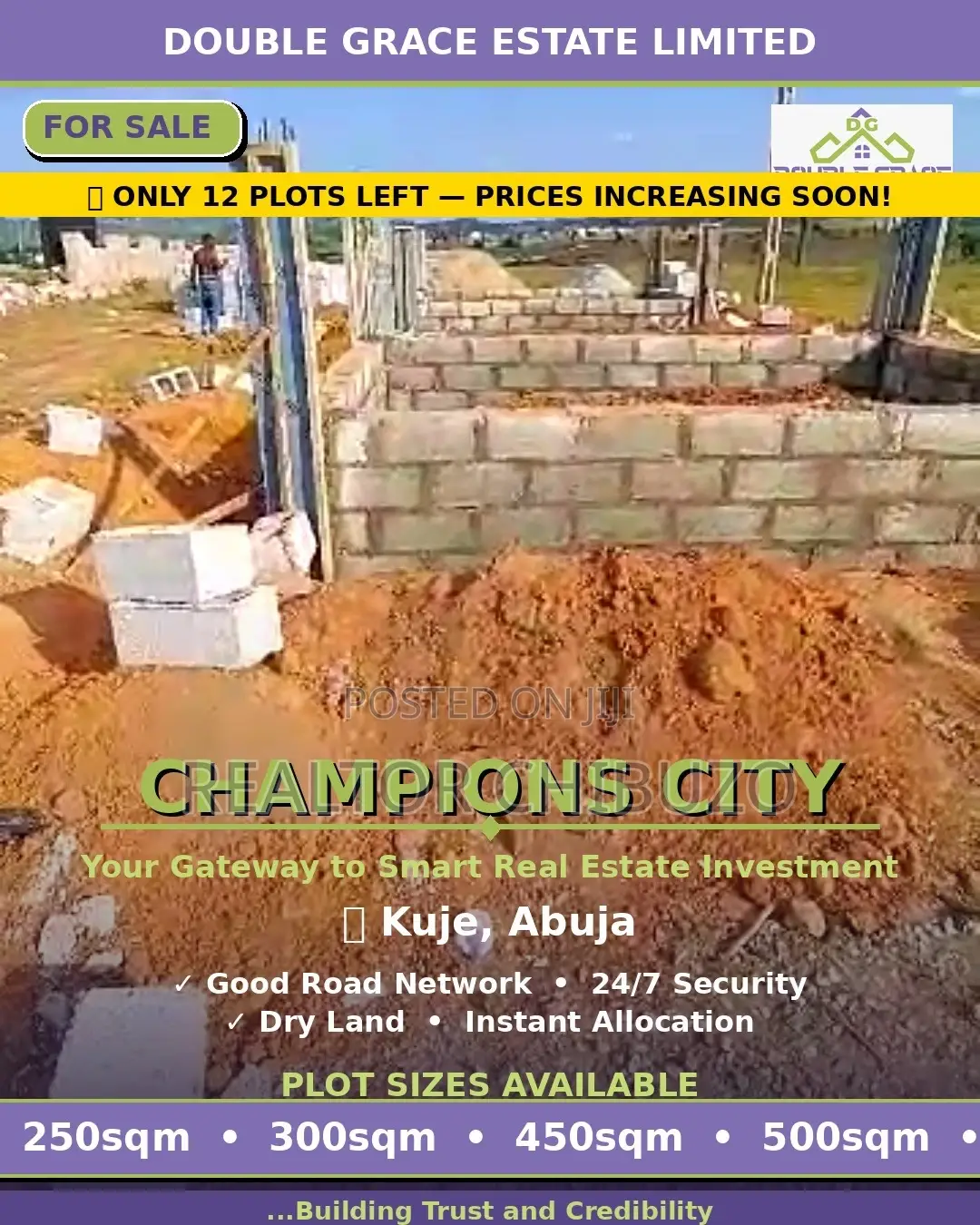 Estate Land for Sale at Kuje - From #2m