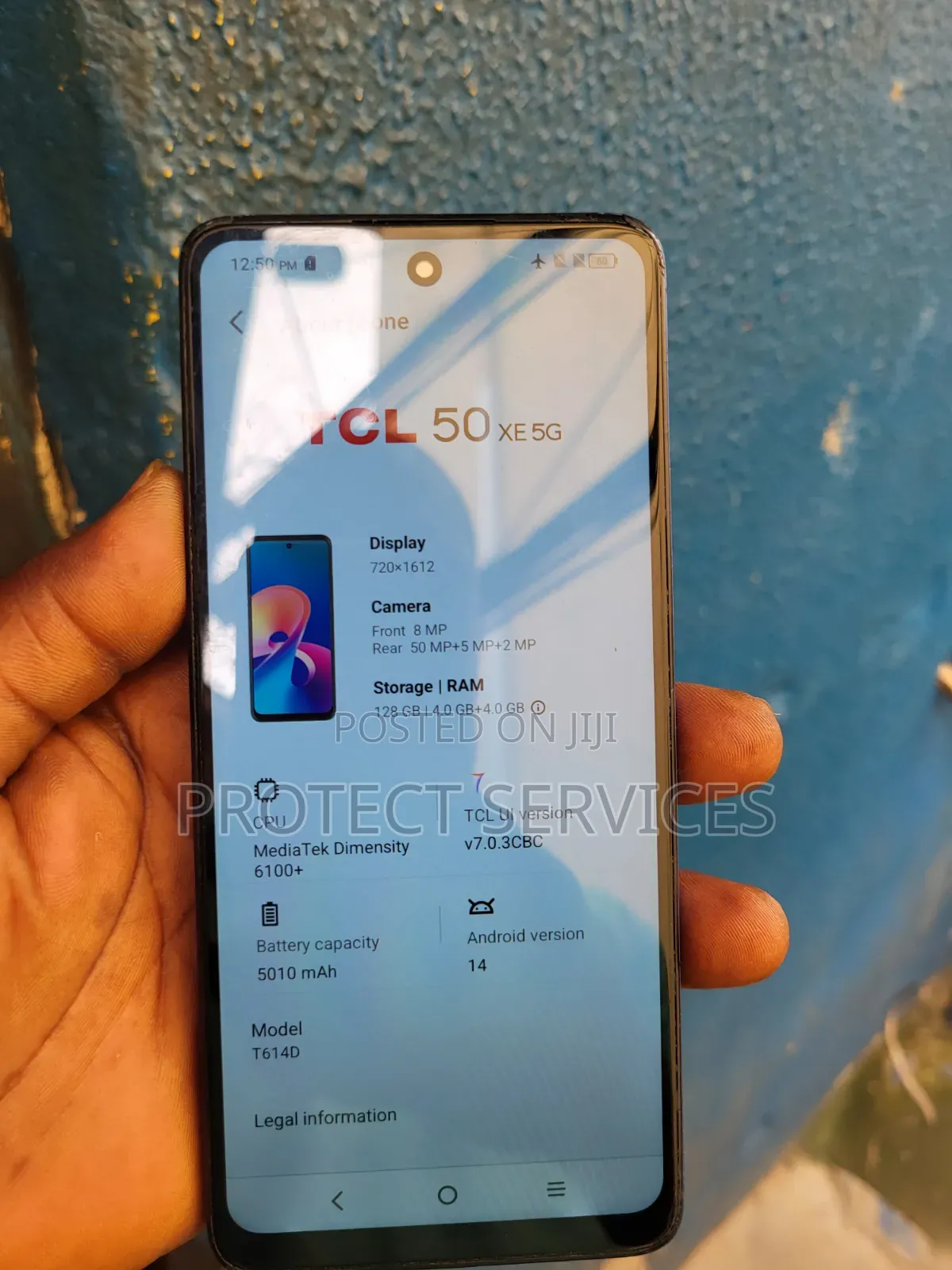 TCL 50 XE 128 GB Blue