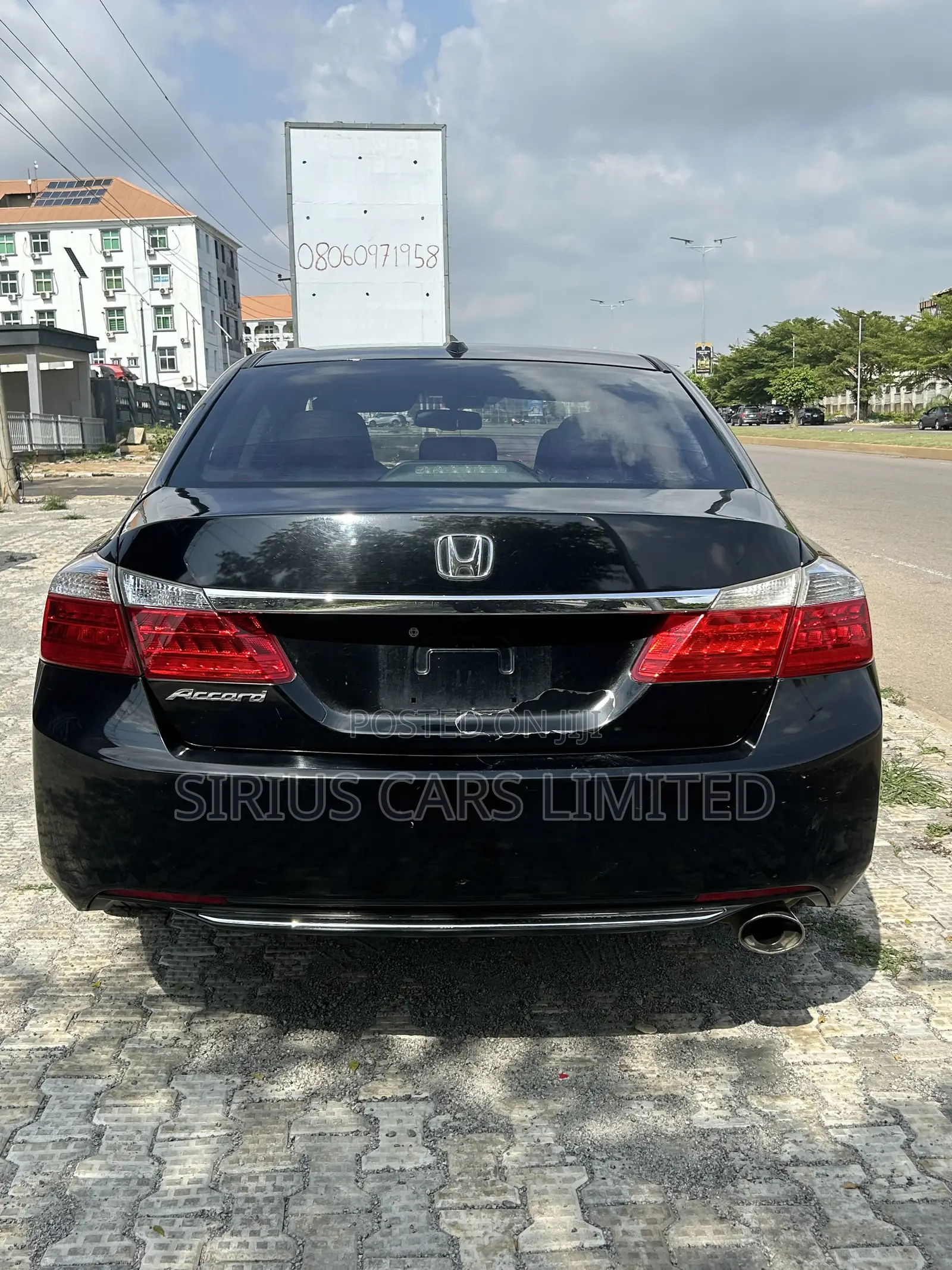 Honda Accord EX-L 4dr Sedan w/Navigation (2.4L 4cyl CVT) 2014 Black