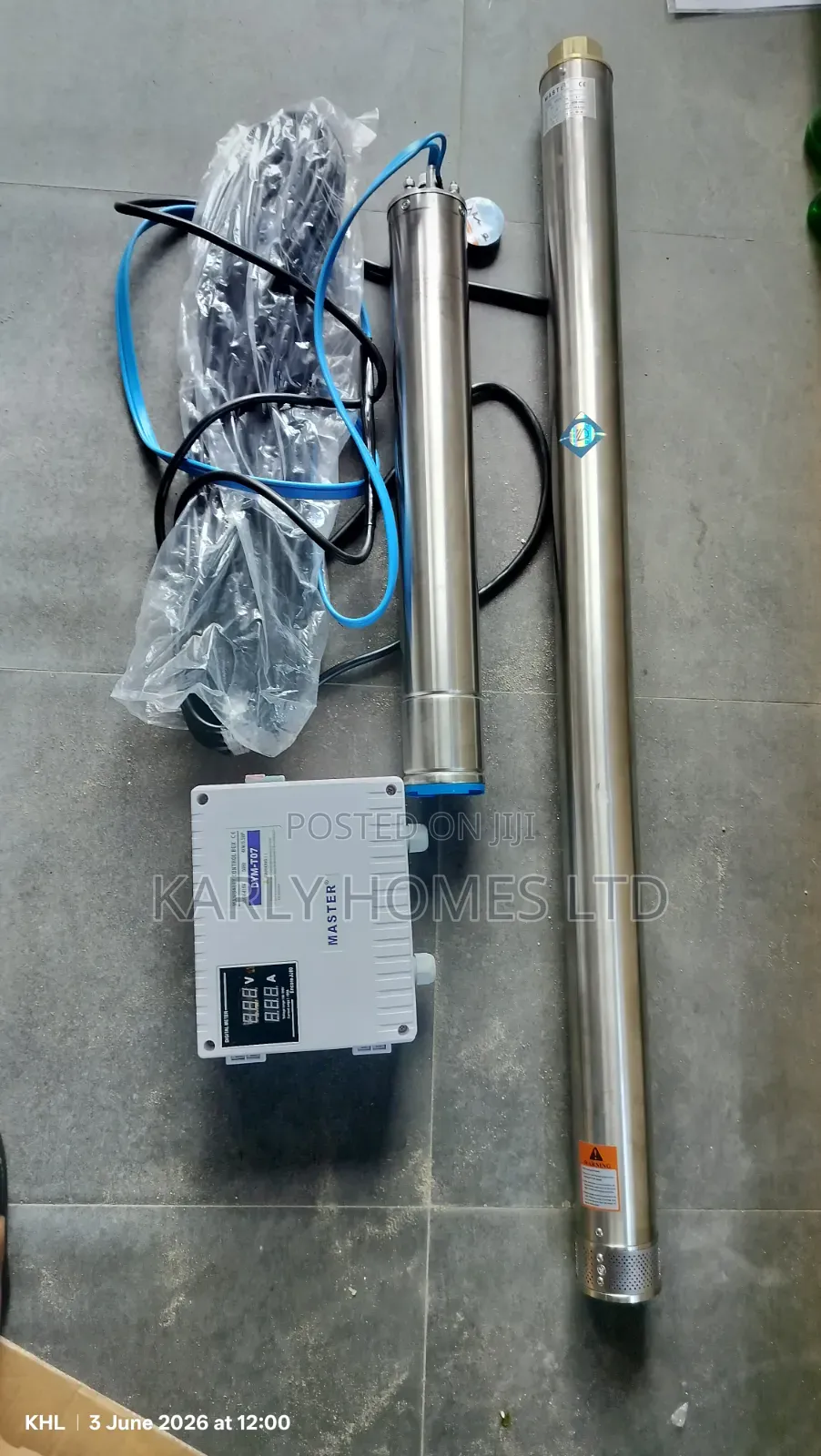 5.5hp Master Copper Coil Submersible Pump