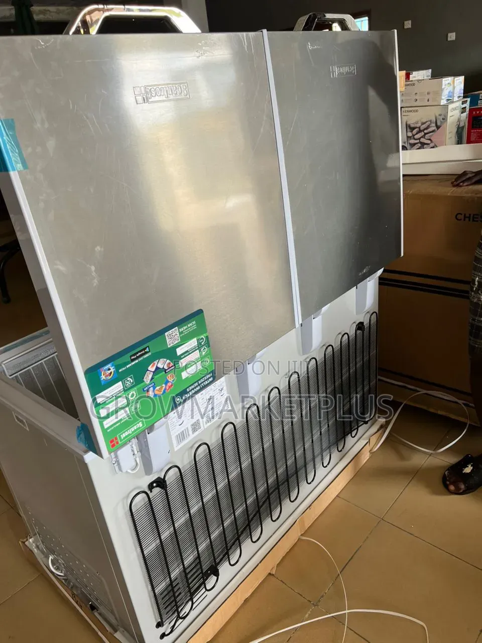 Scanfrost 400l Inverter Chest Freezer With Digital Display – Sfl400inv