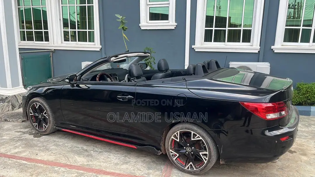 Lexus IS 350 C 2010 Black