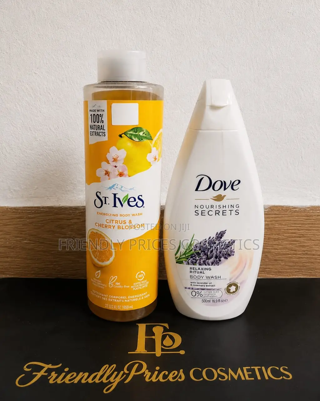 St. Ives Energizing Body Wash Citrus Cherry Blossom -650ml