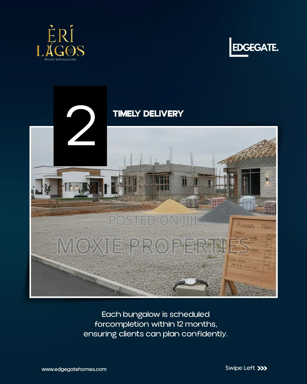3bdrm Bungalow in Eri Lagos Resort And, Off Lekki-Epe Expressway
