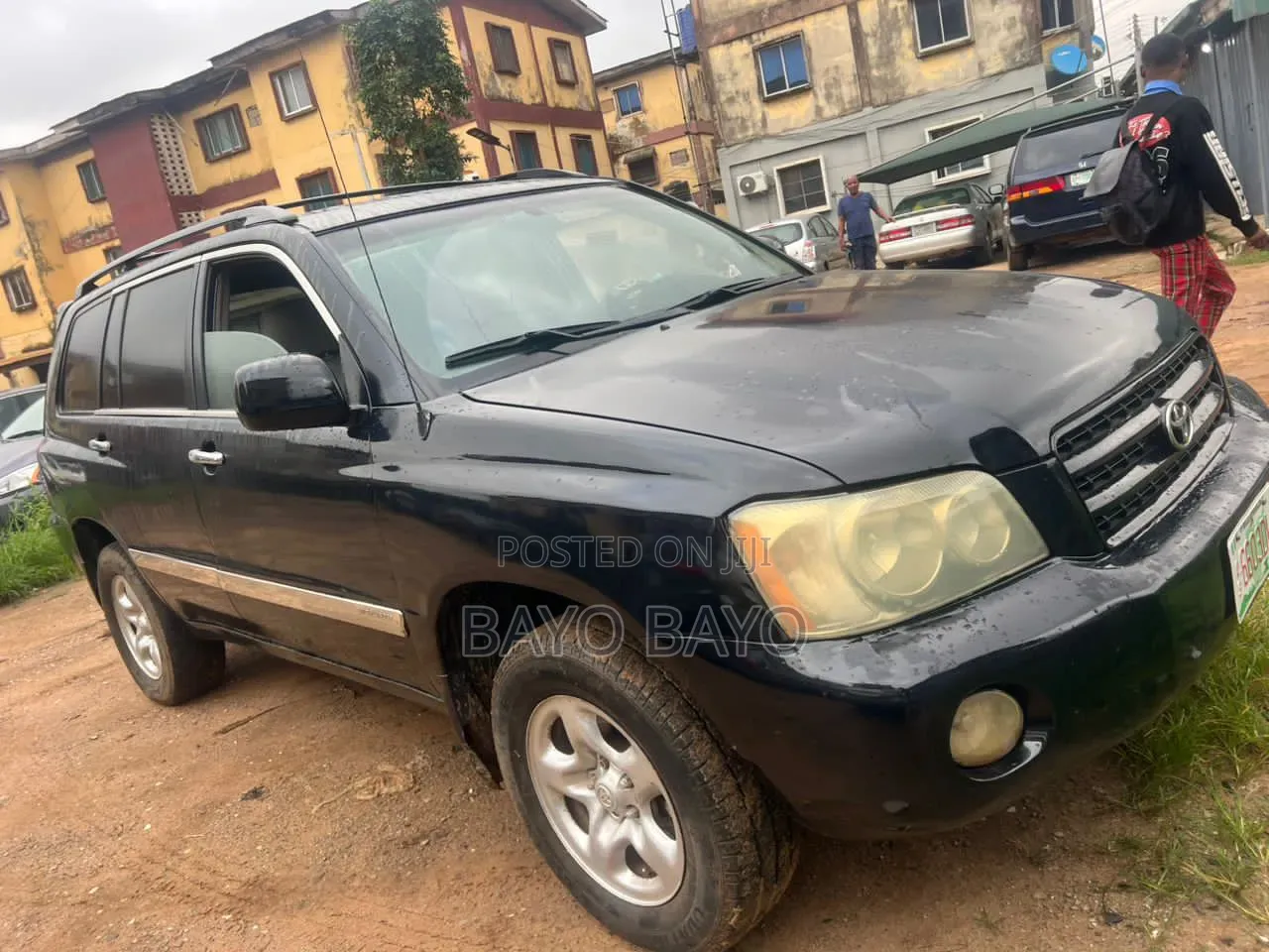 Toyota Highlander Base FWD 2004 Black