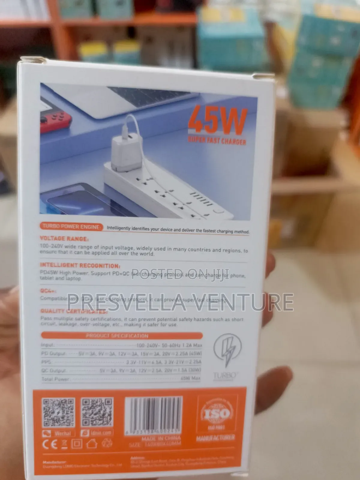 Ldnio A2526c 45w Fast Wall Charger