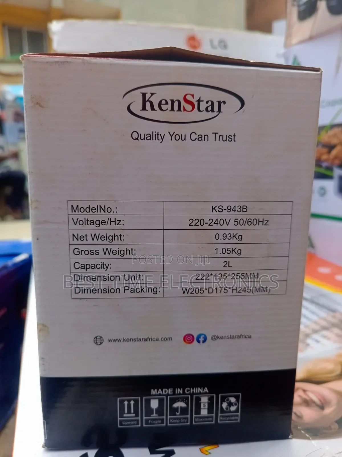 Kenstar 2.0l Electric Jug
