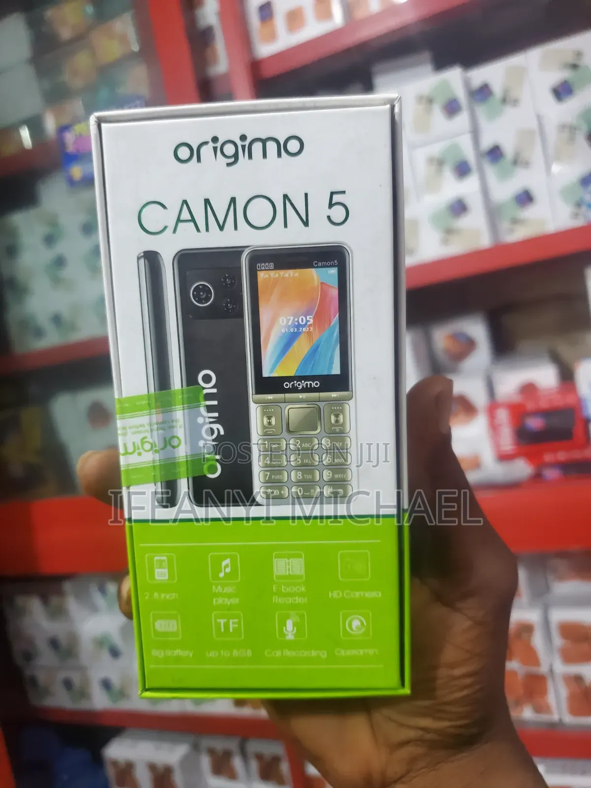 New Mobile Phone 8 GB Black