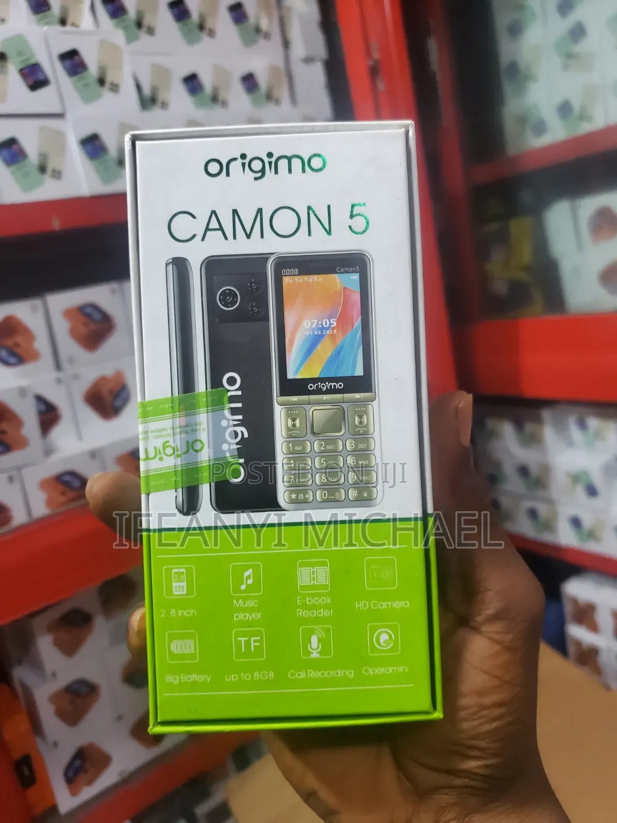 New Mobile Phone 8 GB Black
