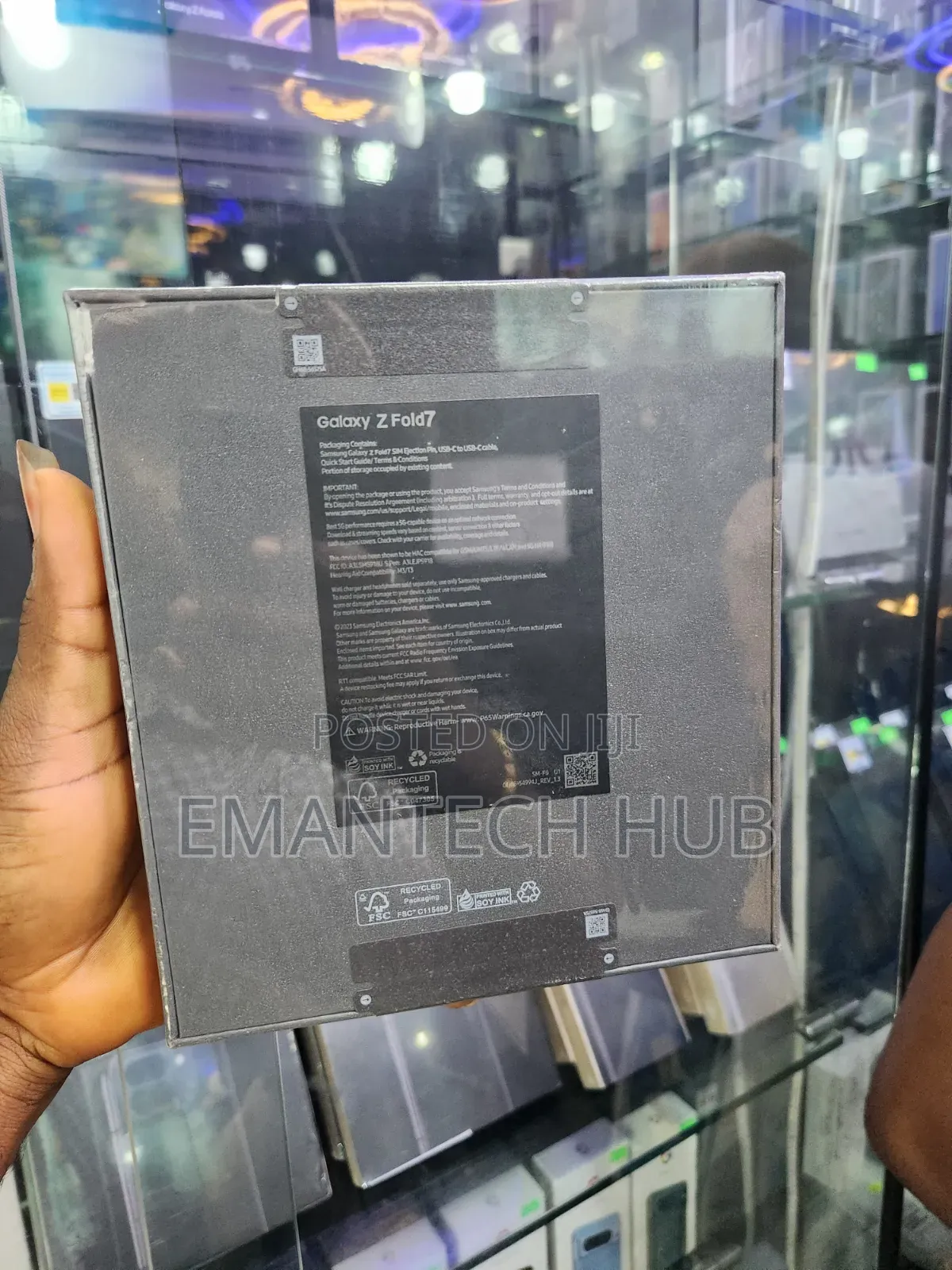New Samsung Galaxy Z Fold7 256 GB Silver