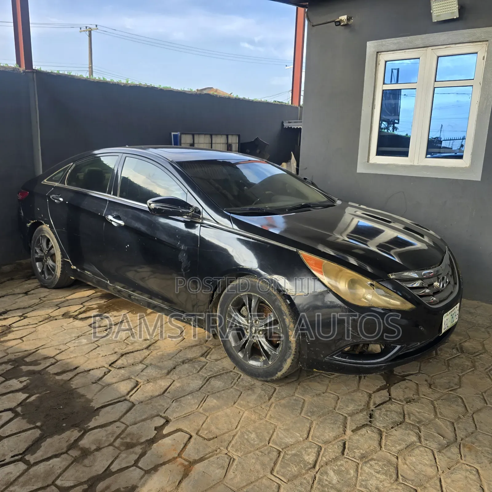 Hyundai Sonata 2008 Black
