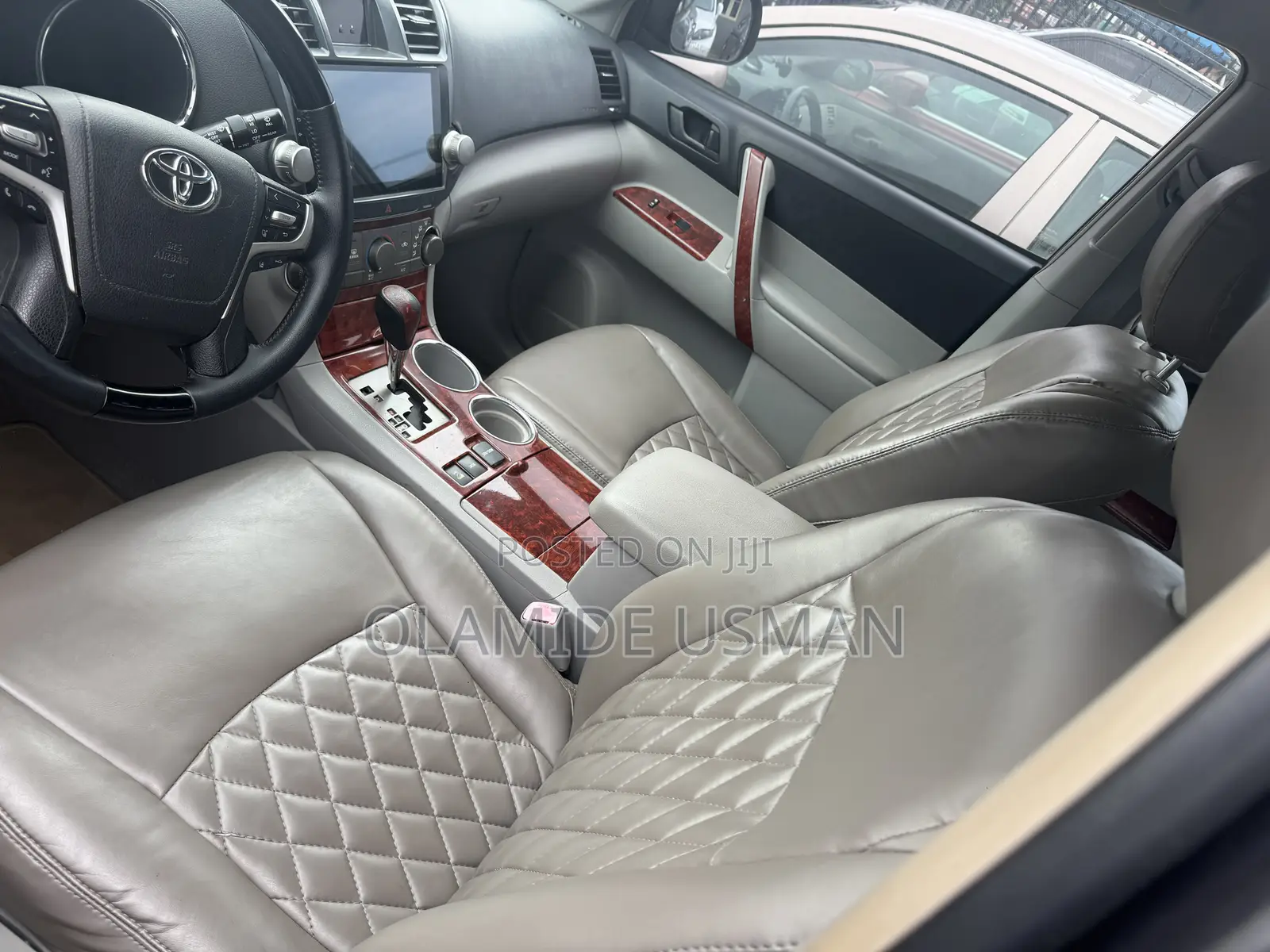 Toyota Highlander Sport 2008 Gray