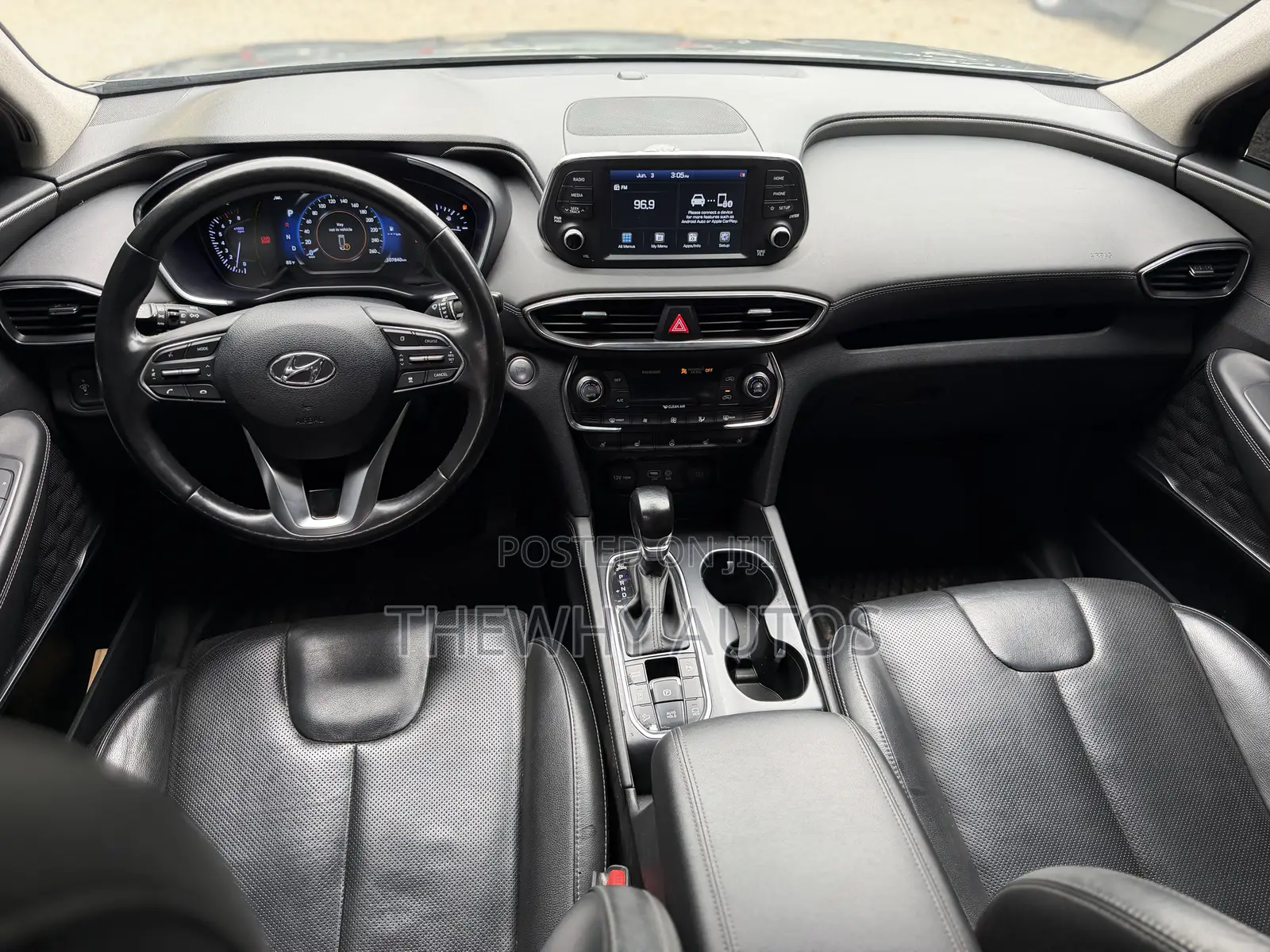 Hyundai Santa Fe Limited 2021 Gray