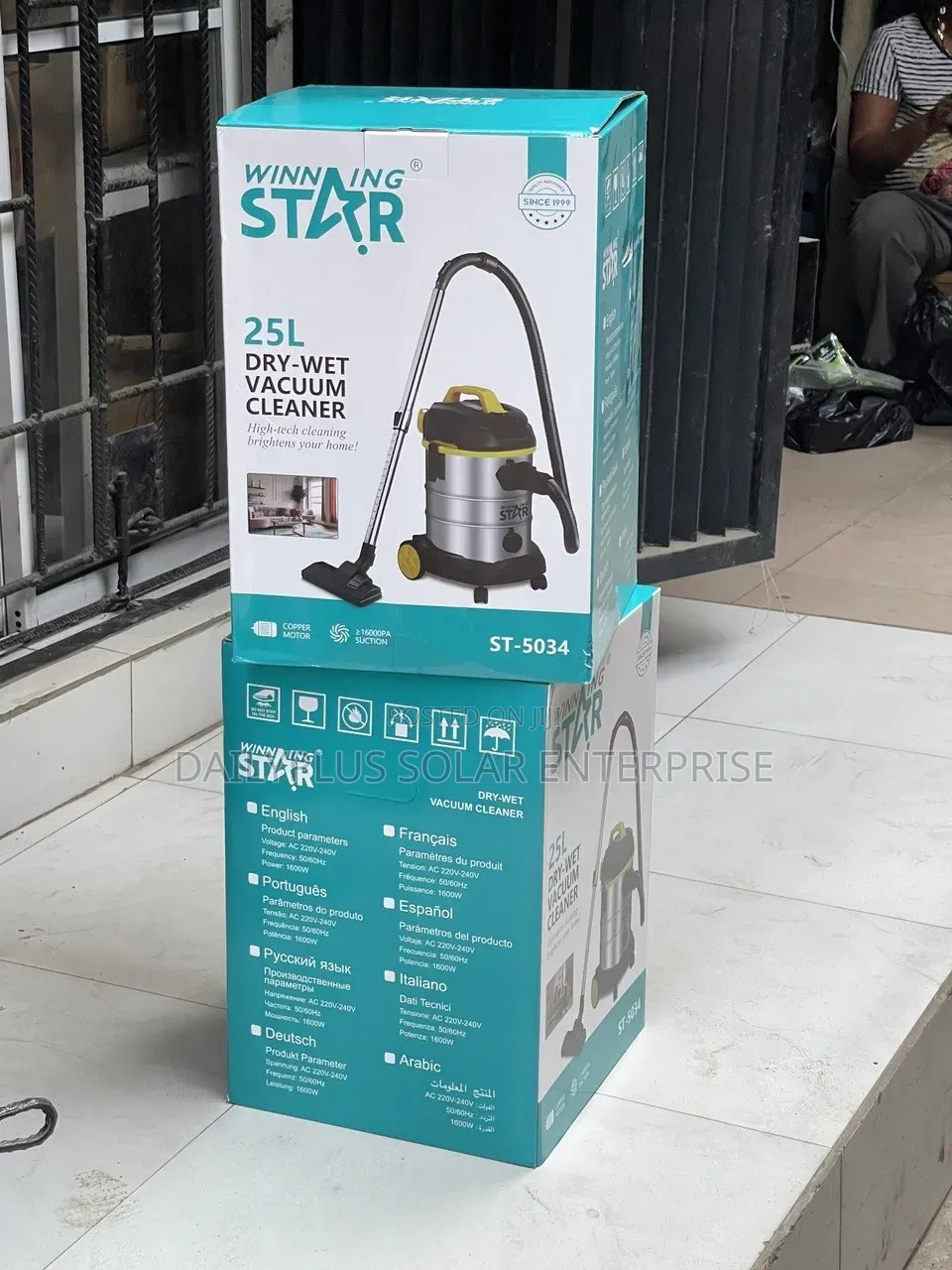 New 25 Liters Winning Star Dry Wet Vacuum Cleaner