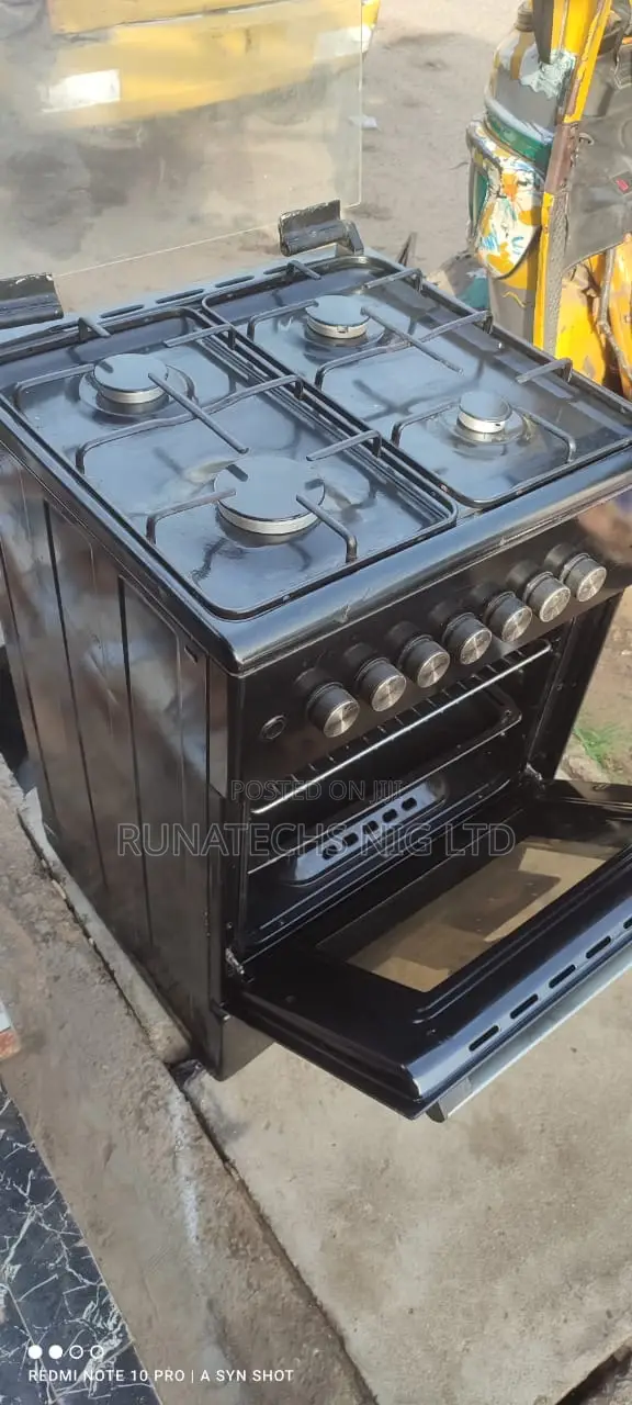 Scanfrost Standing 4 Gas Cooker With Oven and Griller