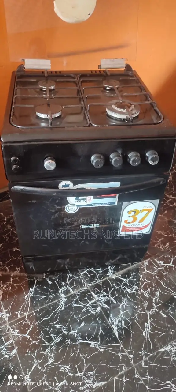 Scanfrost Standing 4 Gas Cooker With Oven and Griller