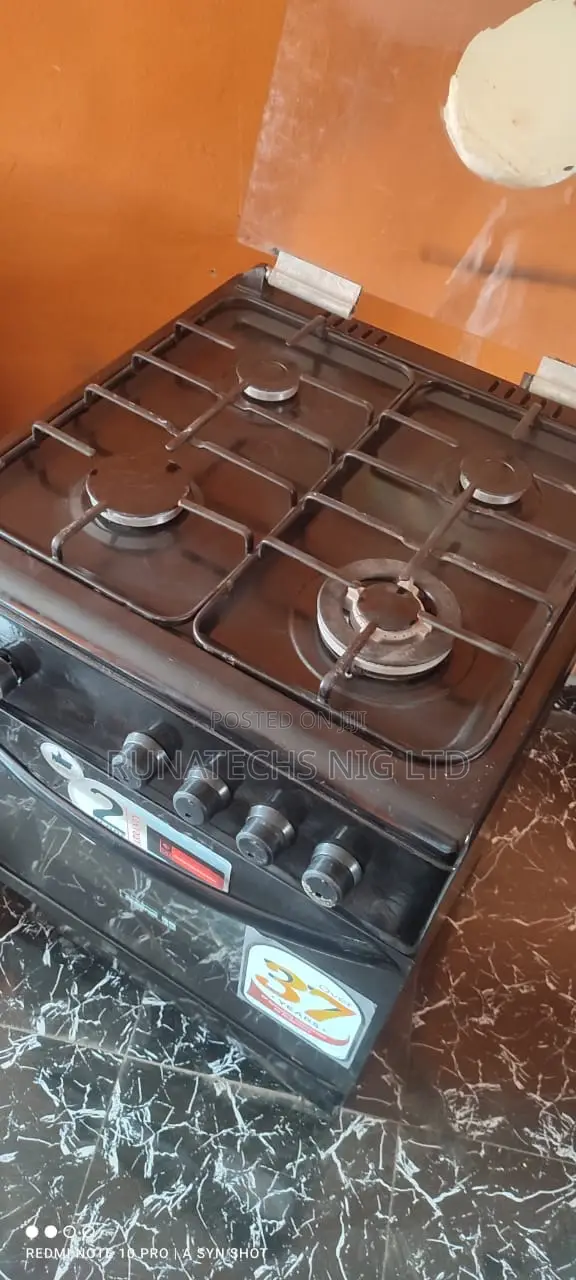Scanfrost Standing 4 Gas Cooker With Oven and Griller