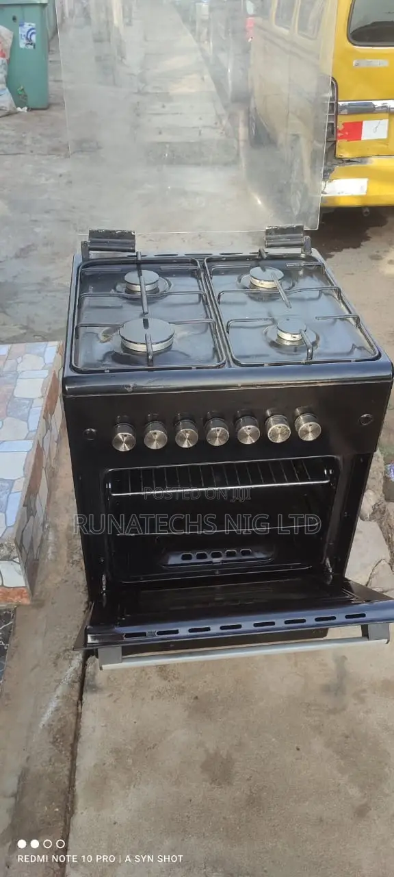 Scanfrost Standing 4 Gas Cooker With Oven and Griller