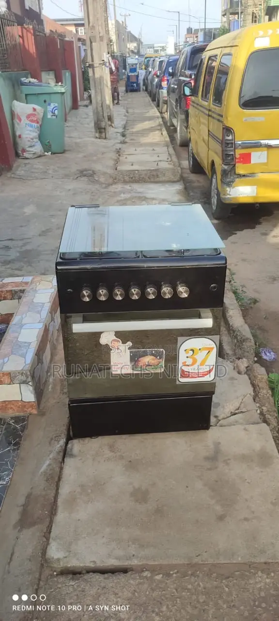 Scanfrost Standing 4 Gas Cooker With Oven and Griller
