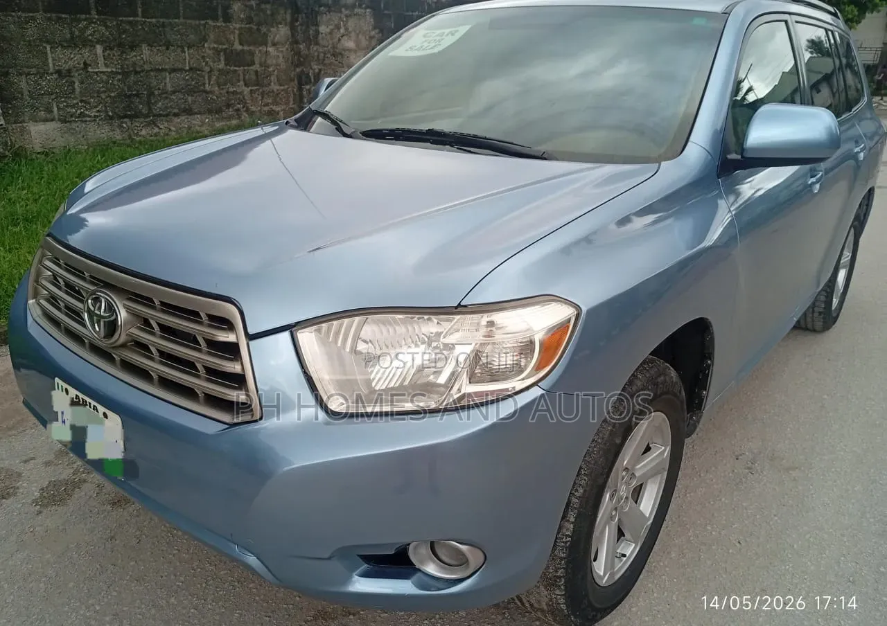 Toyota Highlander 2009 Blue
