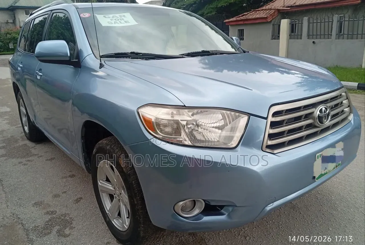 Toyota Highlander 2009 Blue
