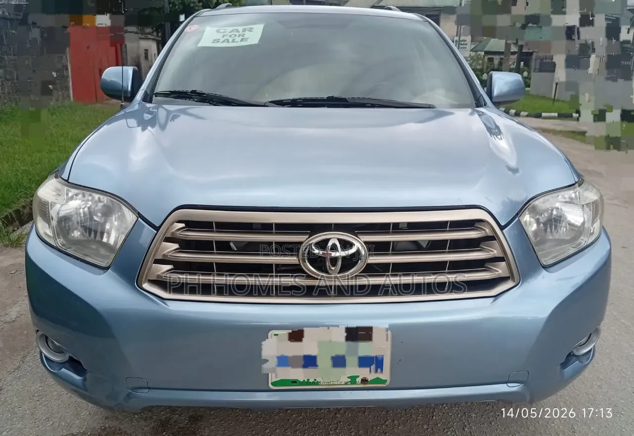 Toyota Highlander 2009 Blue
