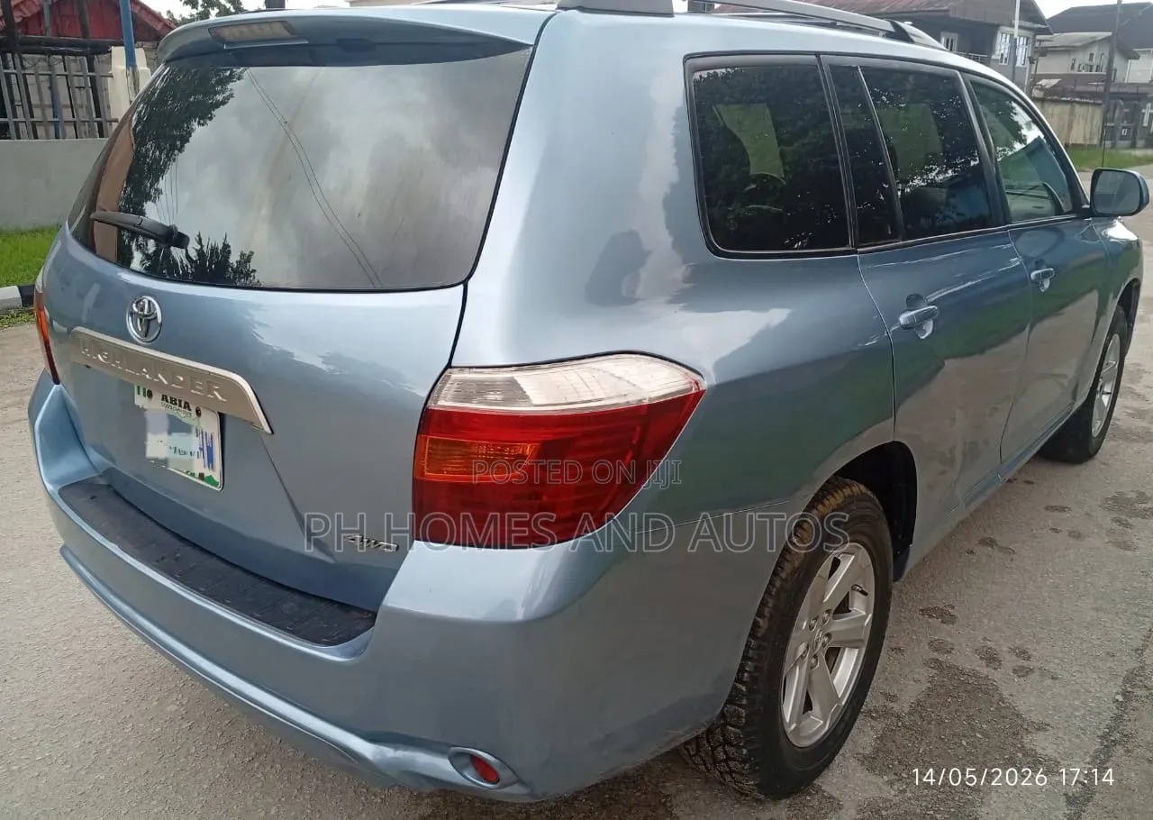 Toyota Highlander 2009 Blue