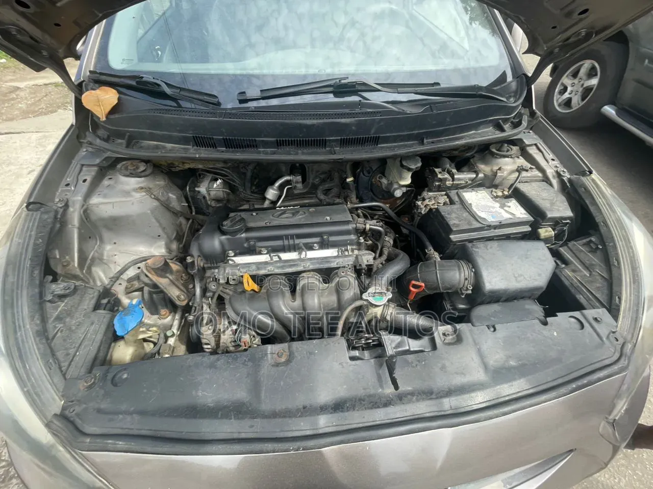 Hyundai Accent GLS 4dr Sedan (1.6L 4cyl 6A) 2014 Gray