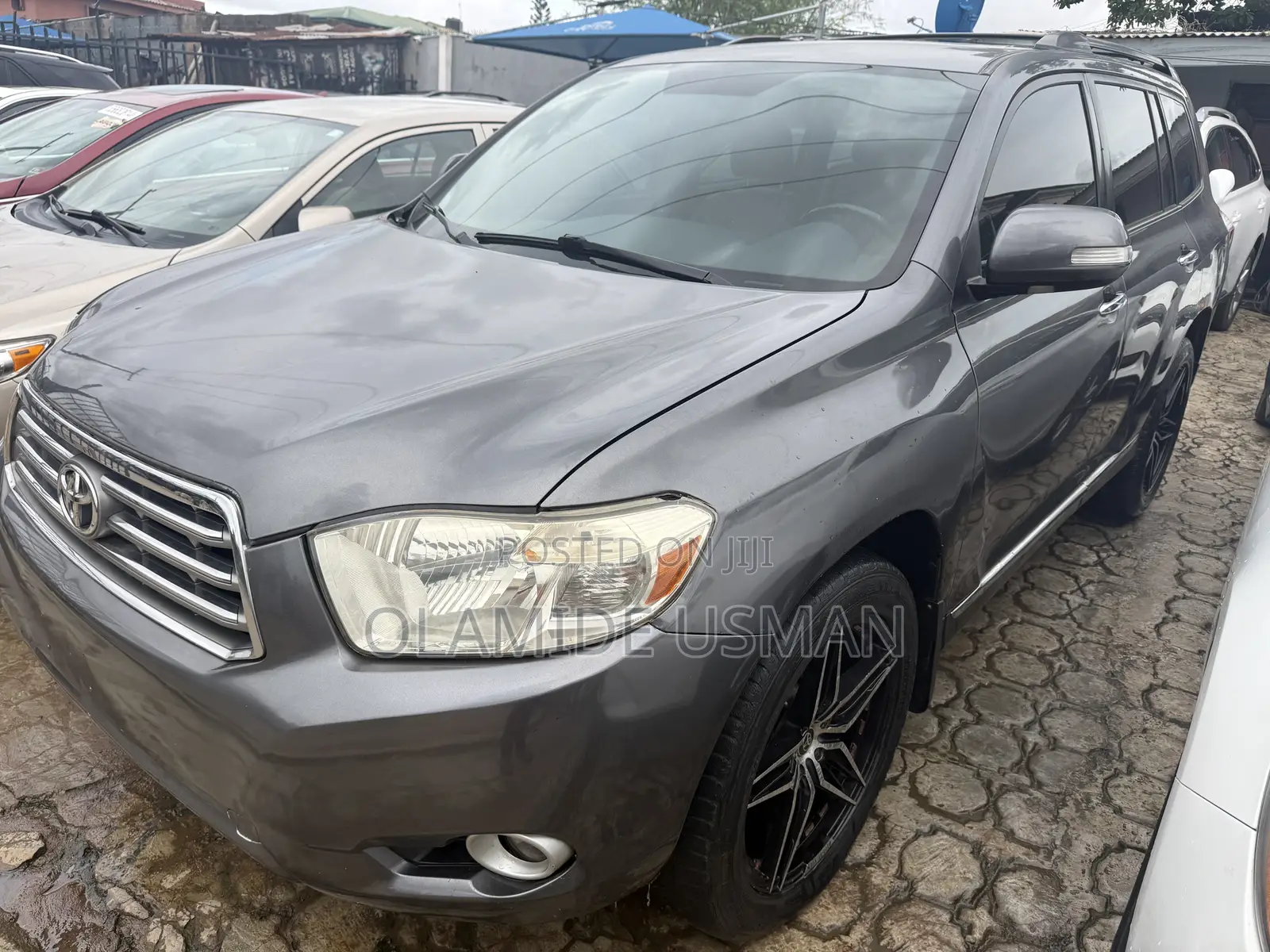 Toyota Highlander Sport 2008 Gray