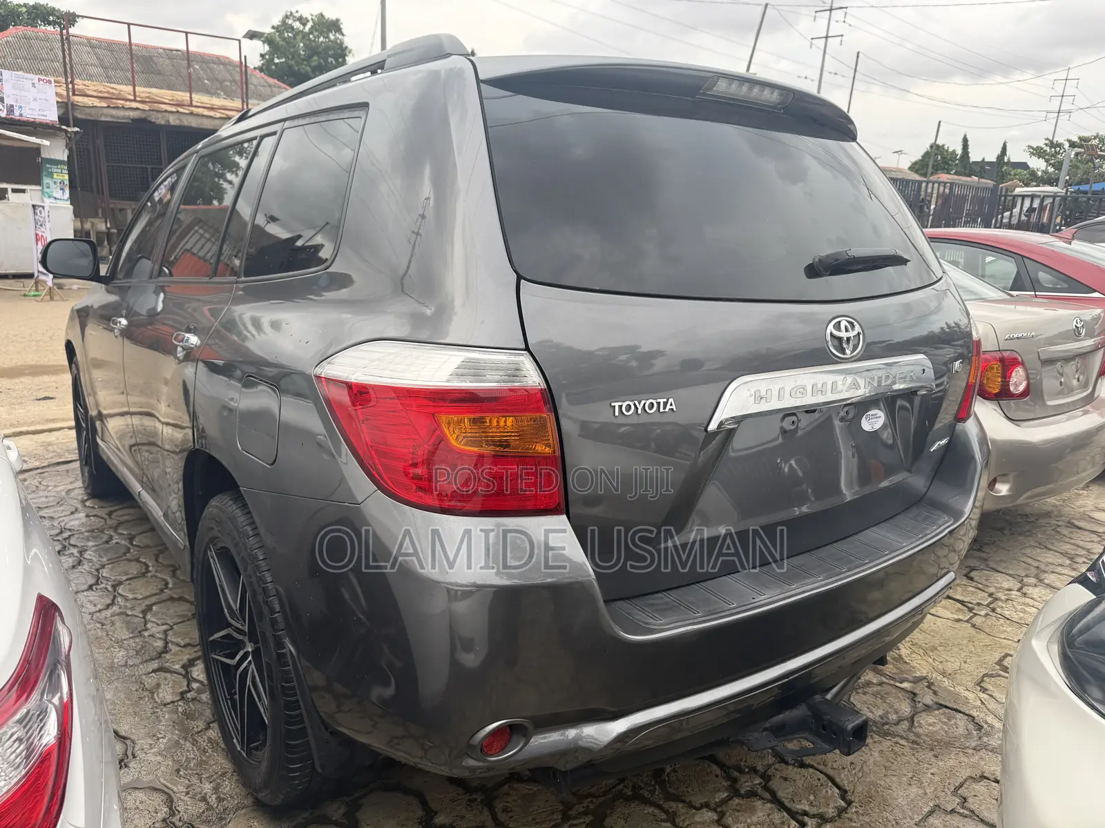 Toyota Highlander Sport 2008 Gray