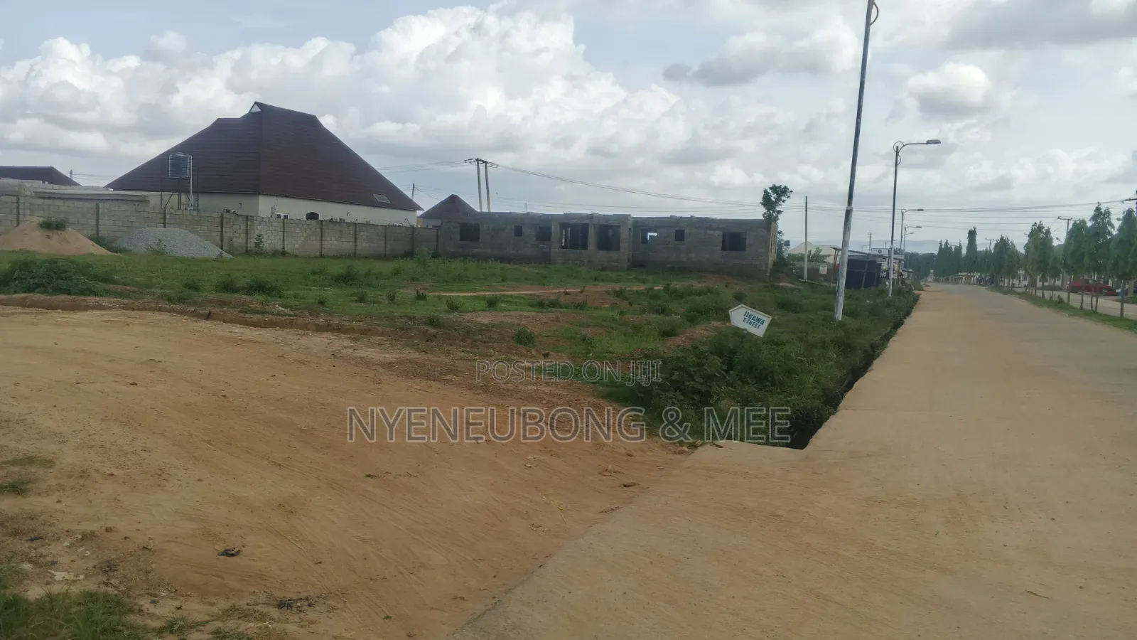 Land for Sale With 2 Units of Bedrooms Carcass