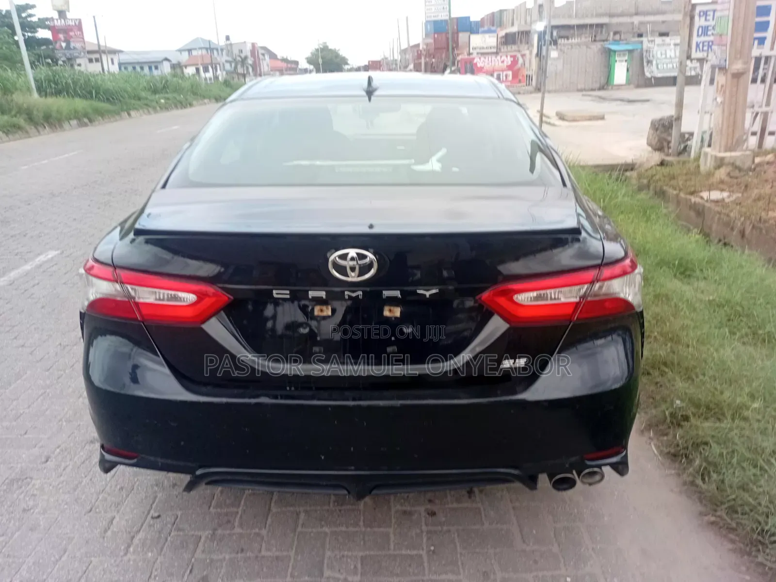 Toyota Camry SE (2.5L 4cyl 8A) 2019 Black