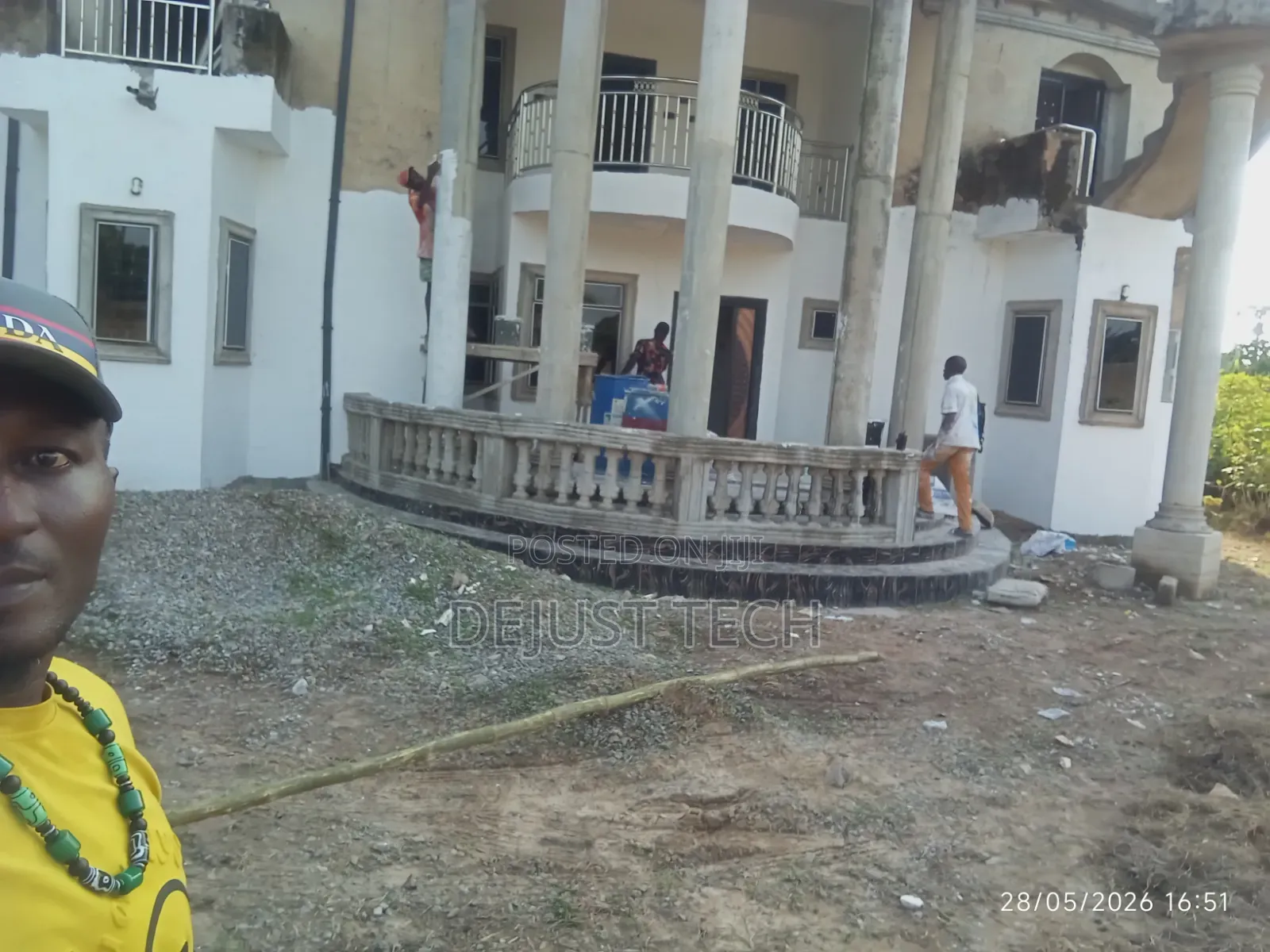 Emerald House Screeding Painting