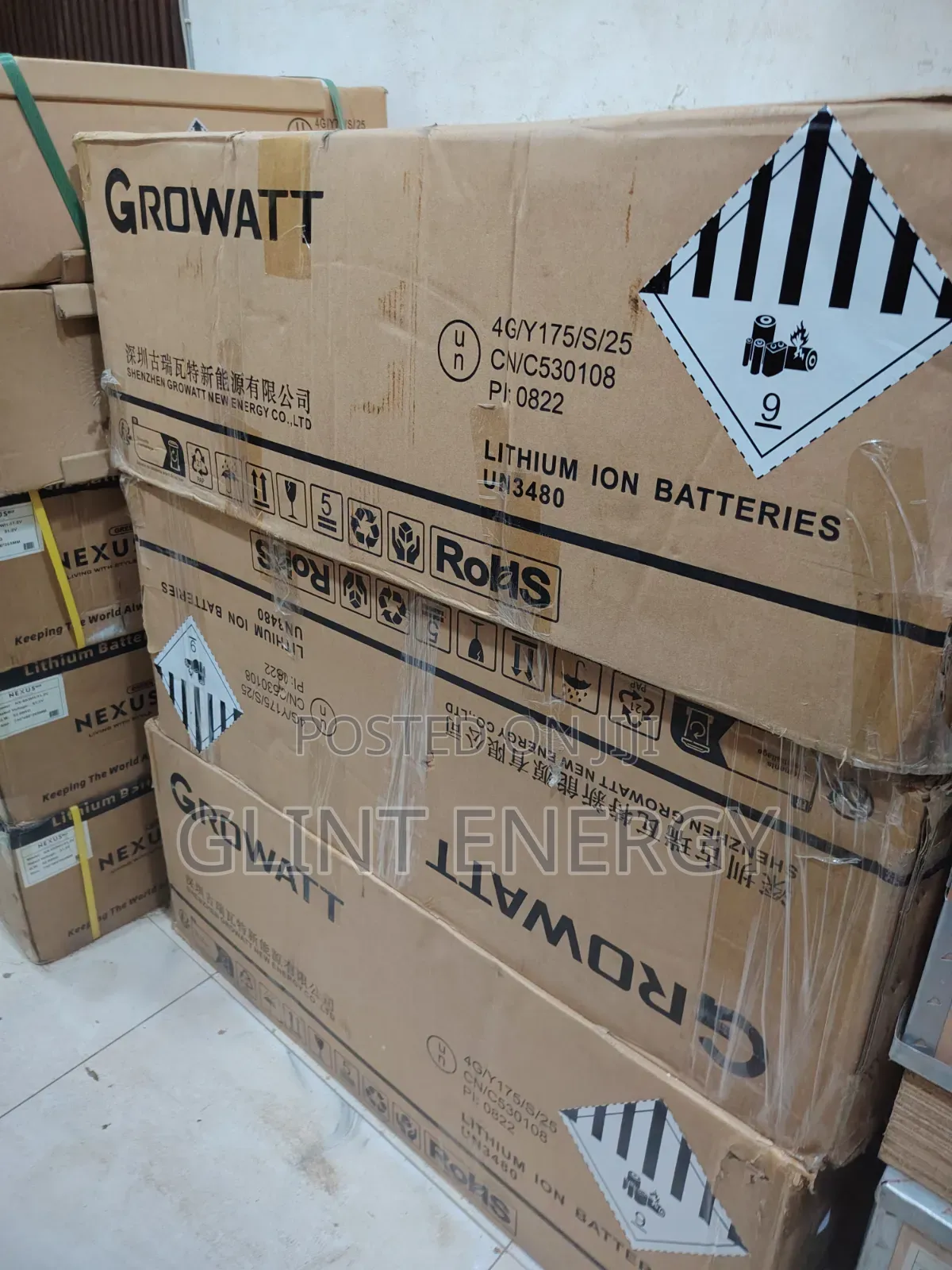 16kwh 51.2v Growatt Lithium Battery
