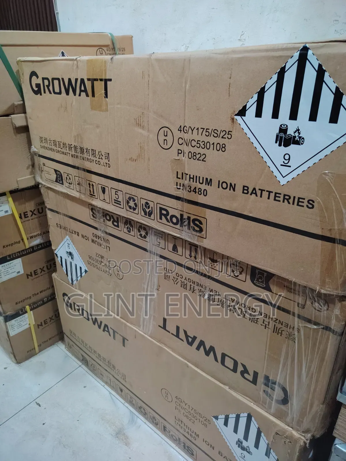 16kwh 51.2v Growatt Lithium Battery