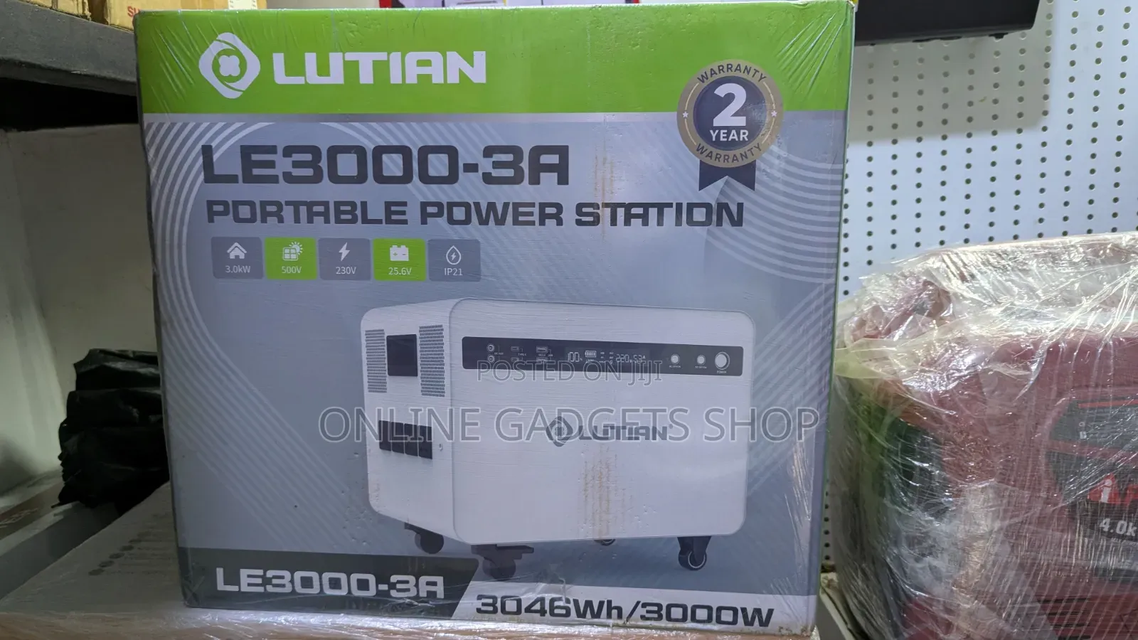 Lutian 3kwh Solar Generator (3000w)