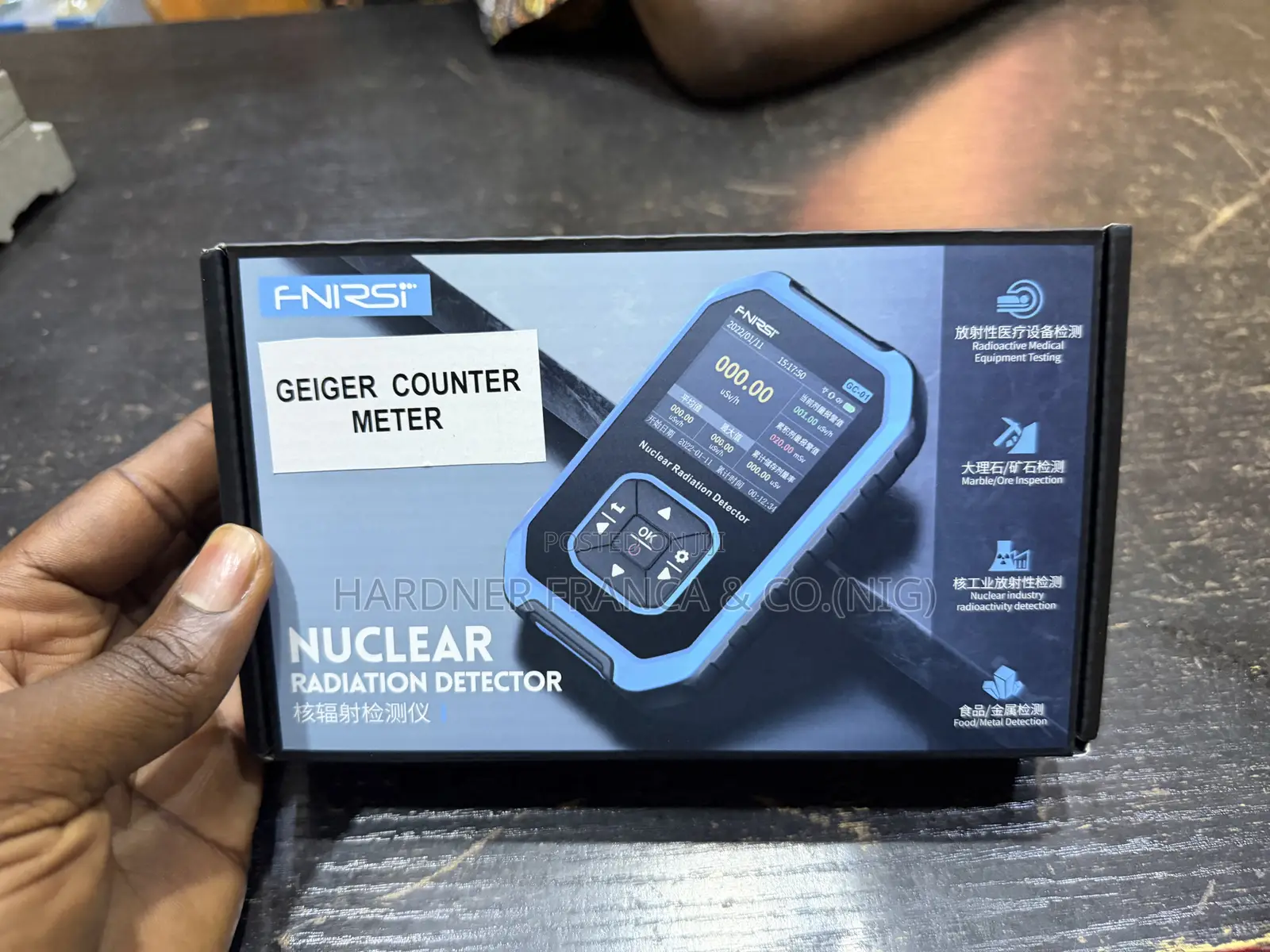 Geiger Counter Meter