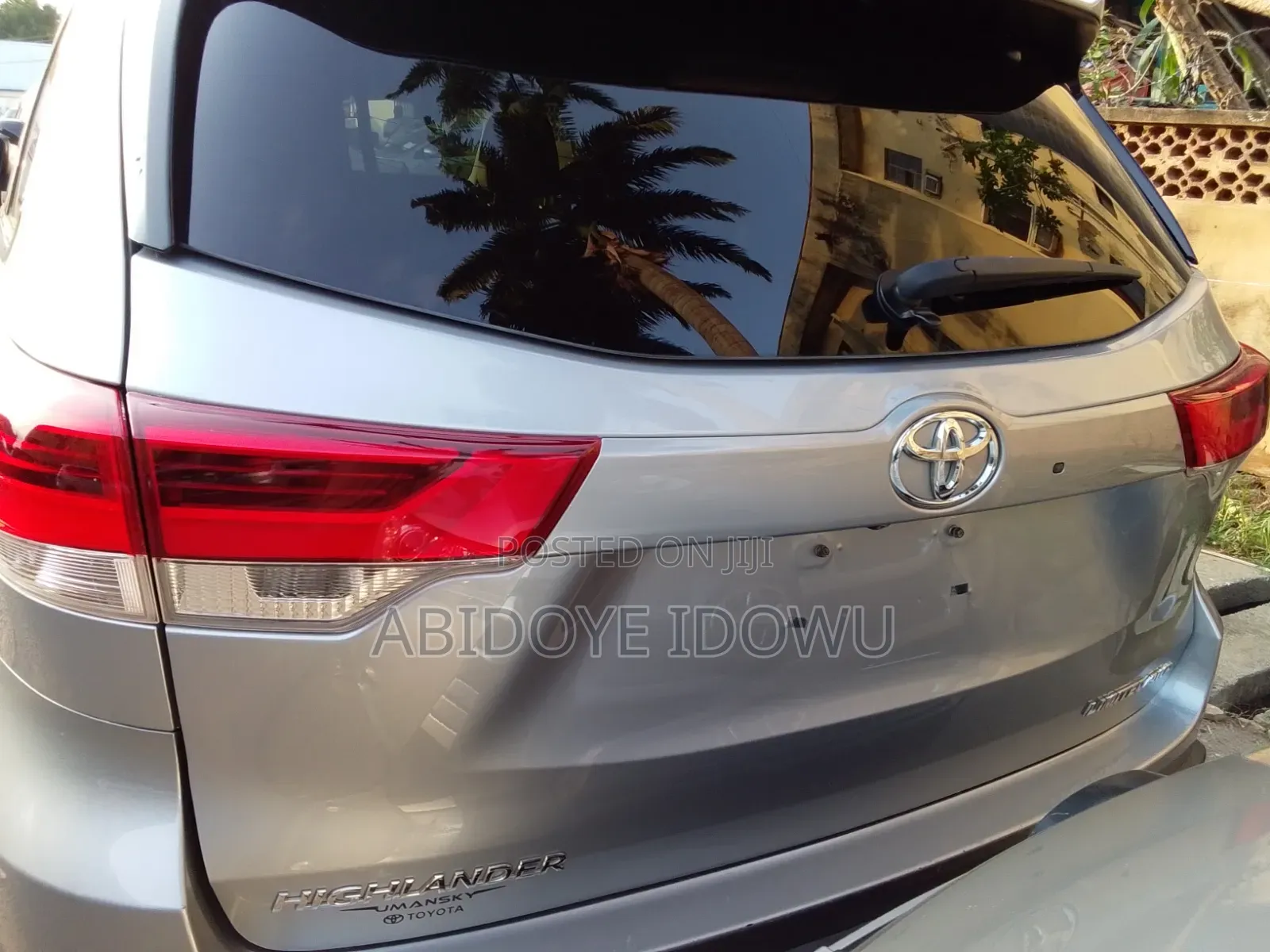 Toyota Highlander 2018 Silver
