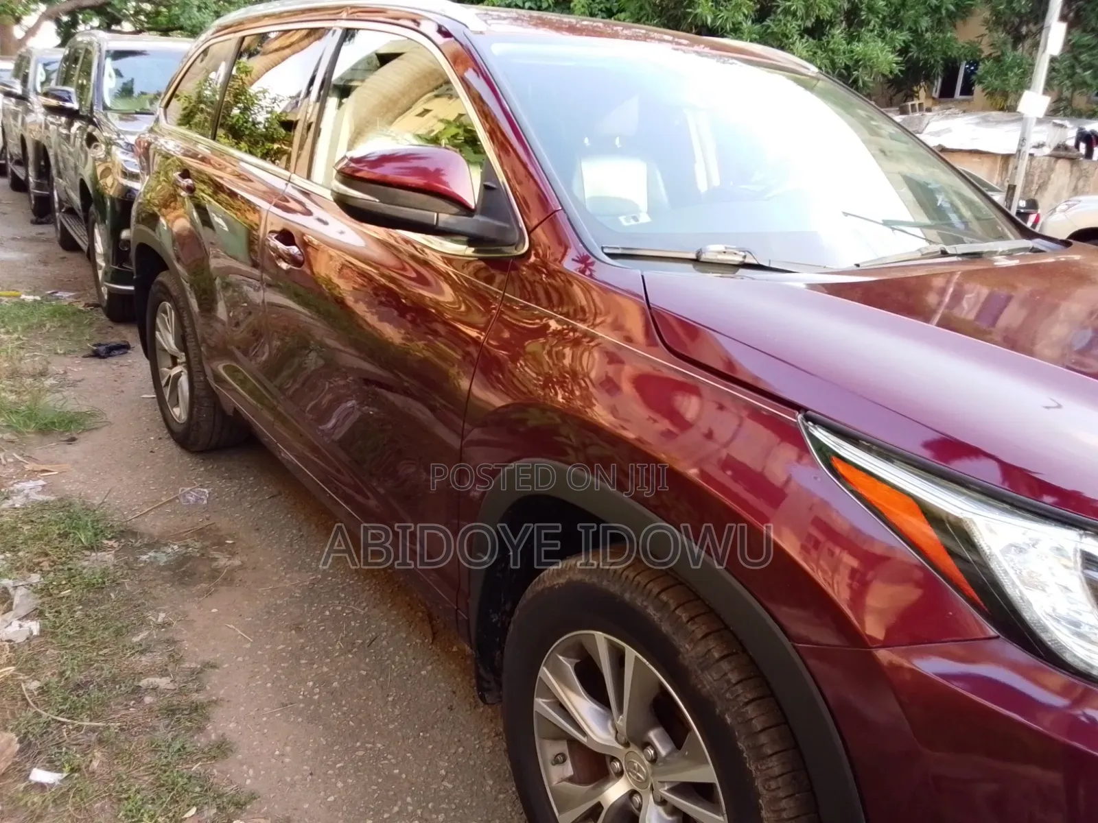 Toyota Highlander 2018 Maroon