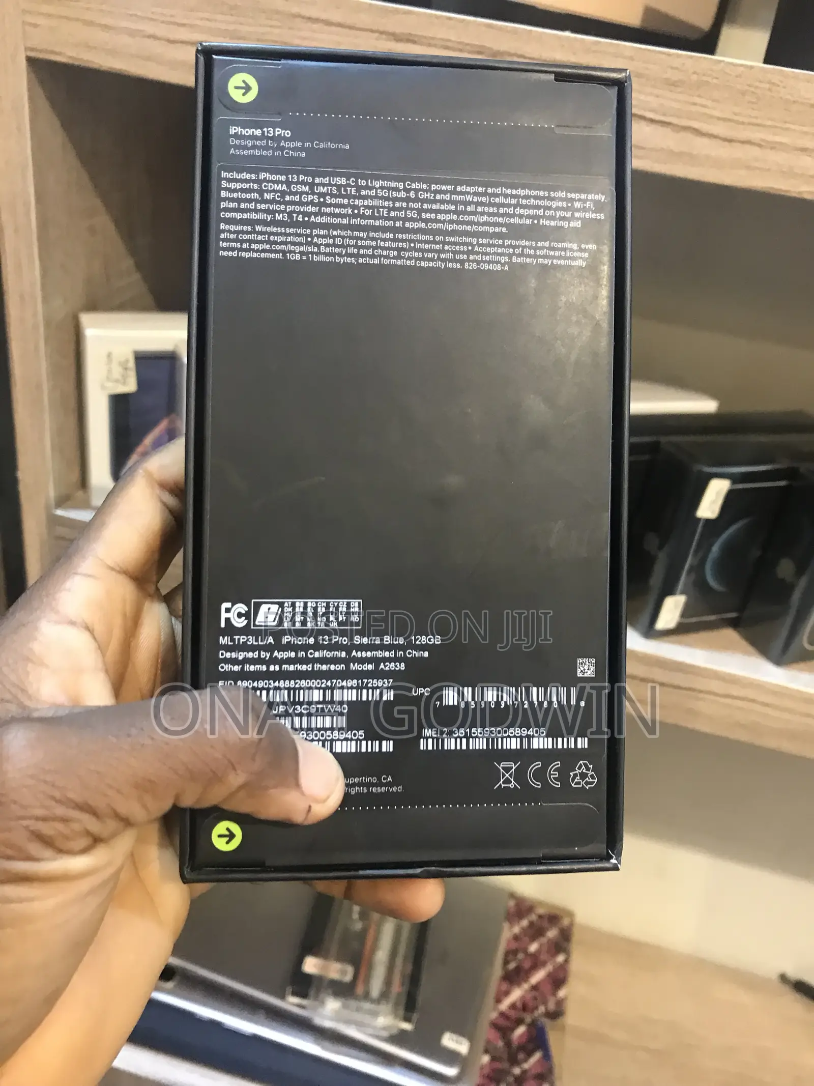 New Apple iPhone 13 Pro 128 GB Blue
