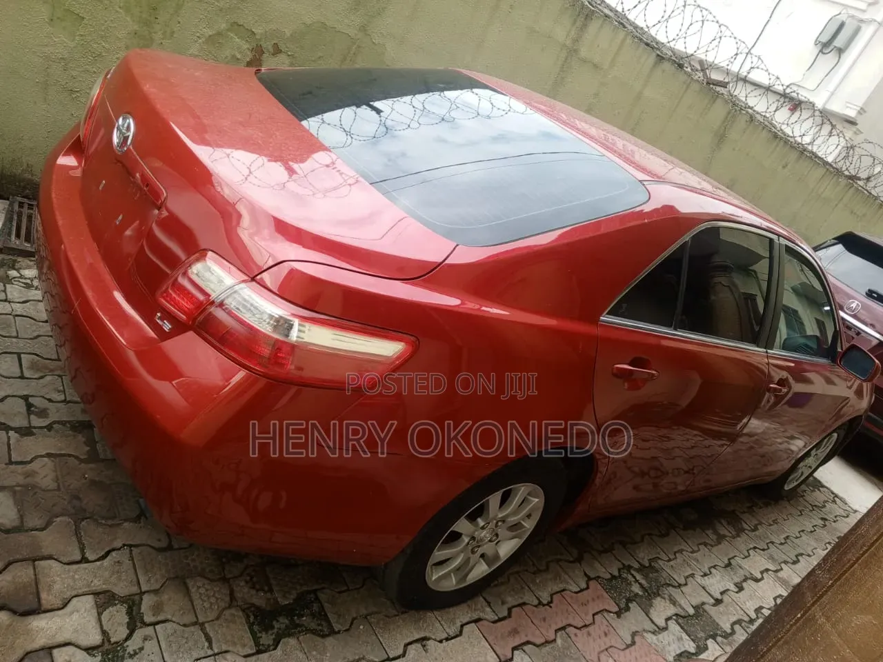 Toyota Camry 2008 Red