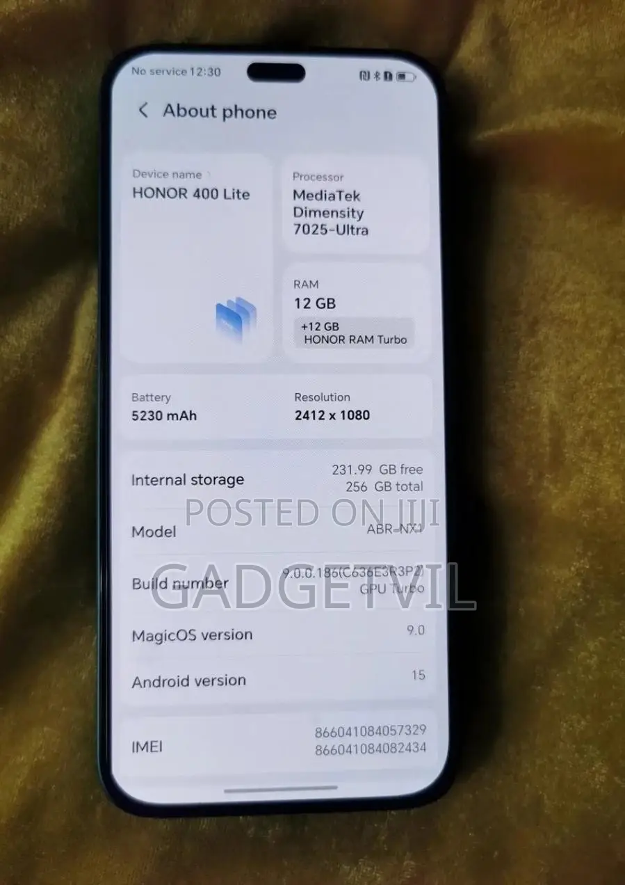 New Honor 400 Lite 256 GB Green