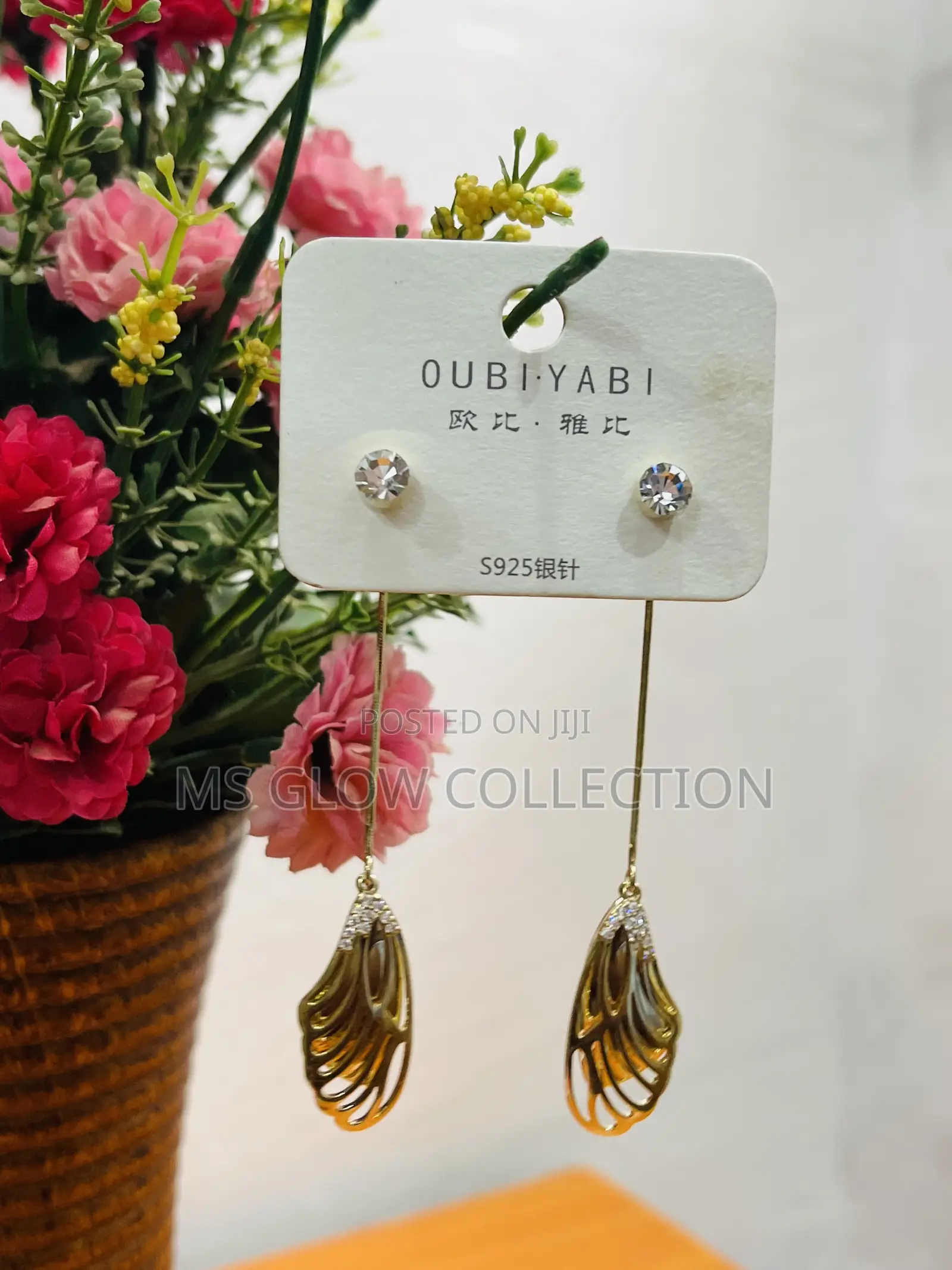 Angle Wings Dropping Earrings